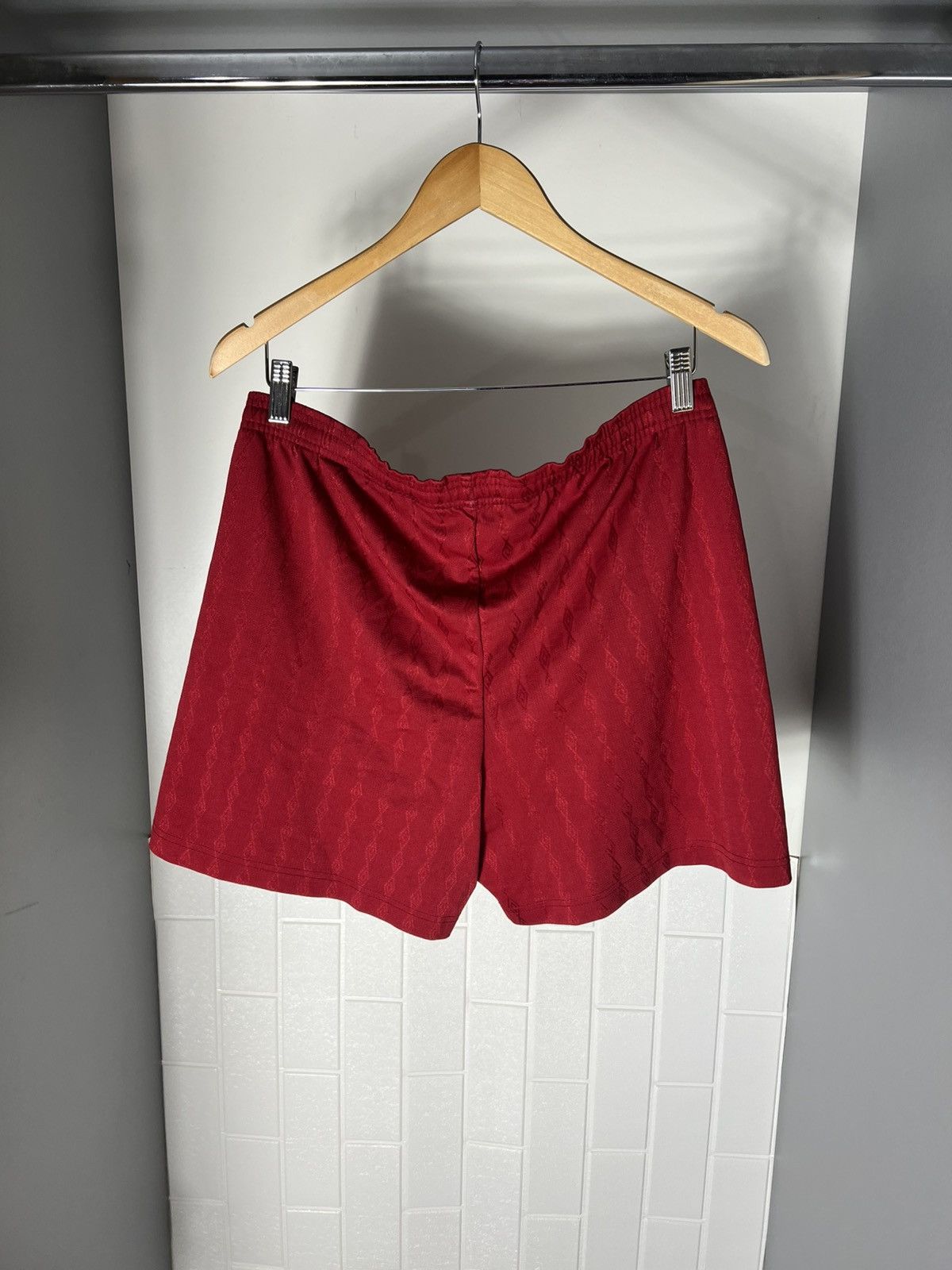 Umbro × Vintage VERY RARE UMBRO MANCHESTER UNITED SOCCER SHORTS BLOKECORE Size US 34 / EU 50 - 6 Thumbnail