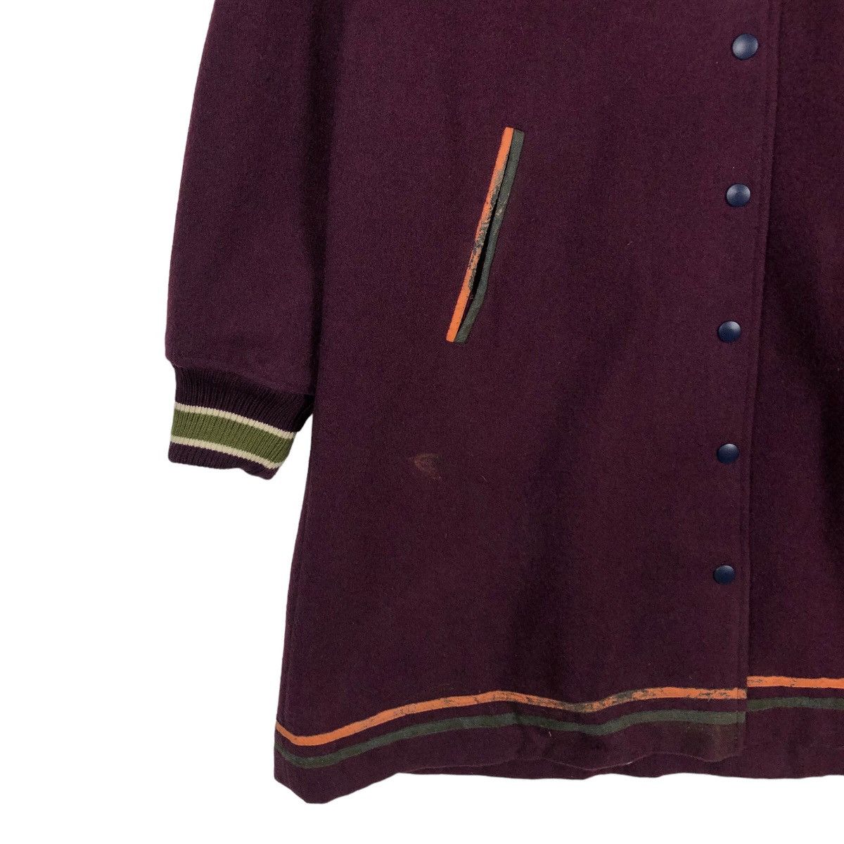 Japanese Brand 🔥Rich Purple - Long Wool Jacket Betty’s Blue Shinji Abe Size US M / EU 48-50 / 2 - 4 Thumbnail