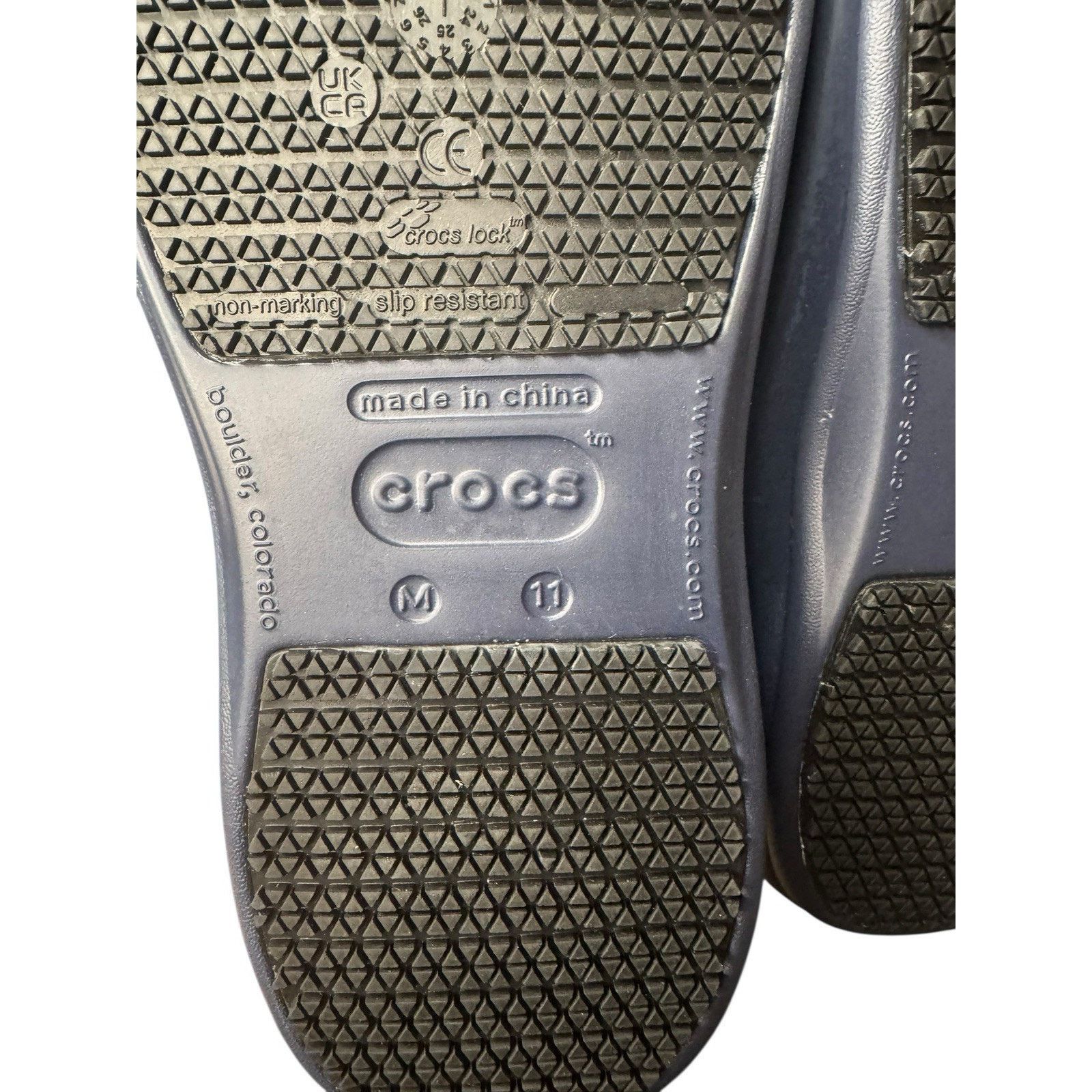 Crocs Crocs NEW Bistro Work Clogs Navy Blue Men’s 11 Size US 11 / EU 44 - 8 Thumbnail