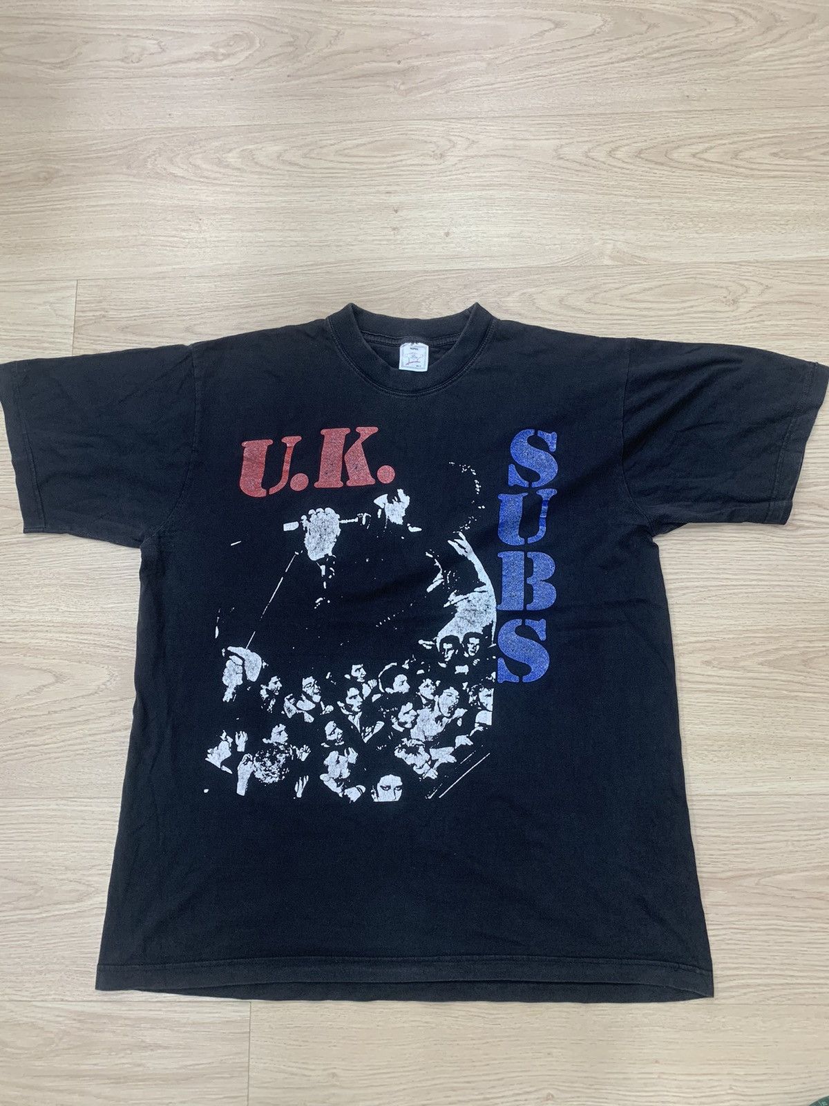 Band Tees × Vintage UK SUB BAND FILTH COLUMN STYLE SHIRT Size US L / EU 52-54 / 3 - 1 Thumbnail