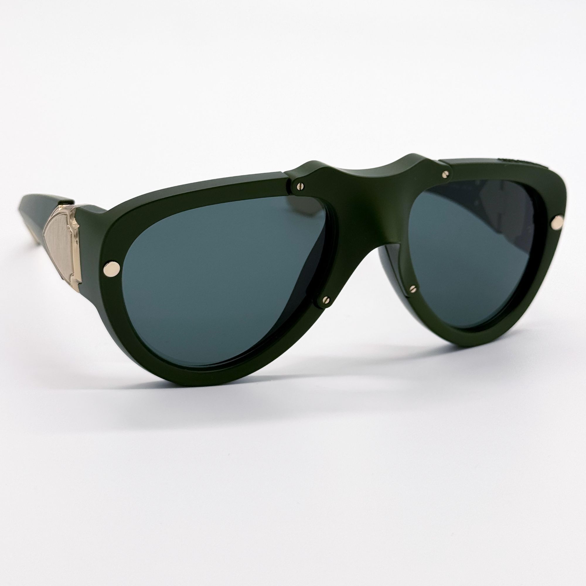 Burberry NEW BURBERRY SUNGLASSES GREEN BE4433U 4138/71 BE4433U 413871 Size ONE SIZE - 6 Thumbnail