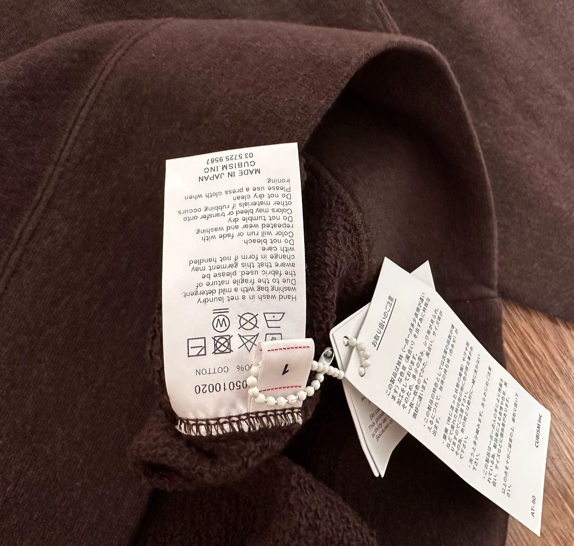 Visvim VISVIM 20AW JUMBO SWEAT L/S STAMP CHARCOAL SWEATSHIRT Size US S / EU 44-46 / 1 - 4 Thumbnail