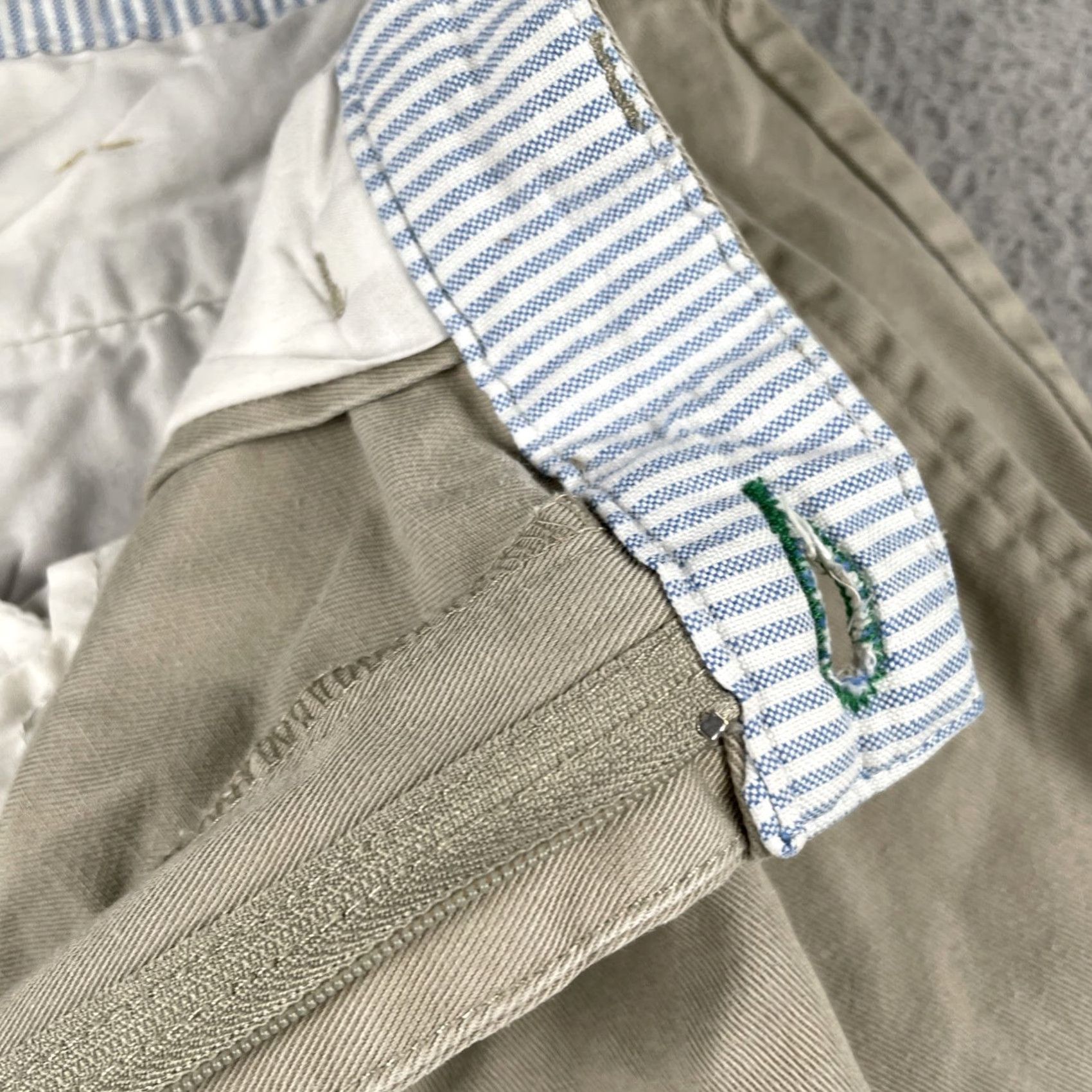 Tommy Hilfiger Vtg Tommy Hilfiger Chino Pants Mens 30x28 Beige Cotton Regular Inseam 28 Athletic Casual Retro Preppy Size US 30 / EU 46 - 7 Thumbnail