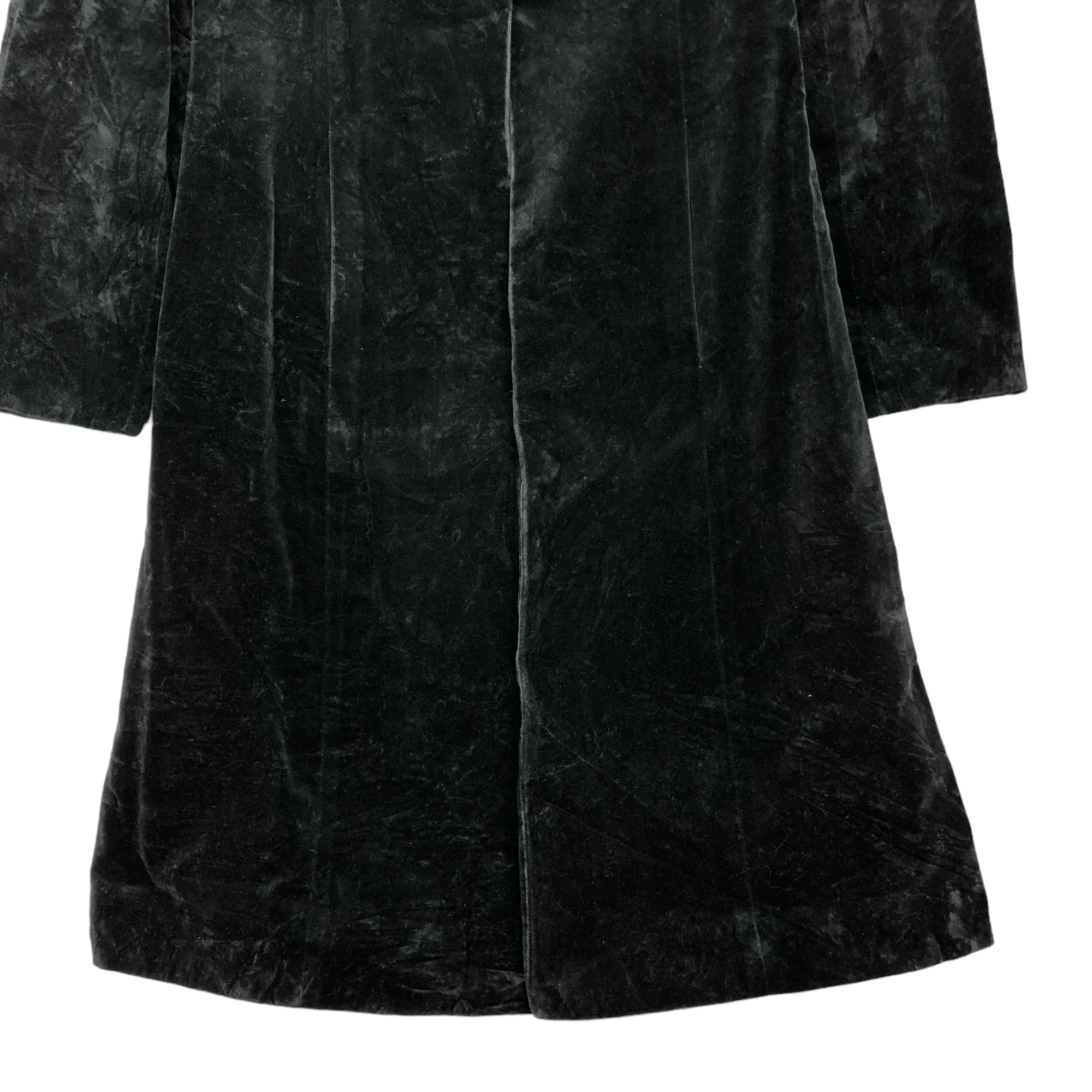 Givenchy GIVENCHY BOUTIQUES VELVET LONG COAT #5947-215 Size S / US 4 / IT 40 - 4 Thumbnail