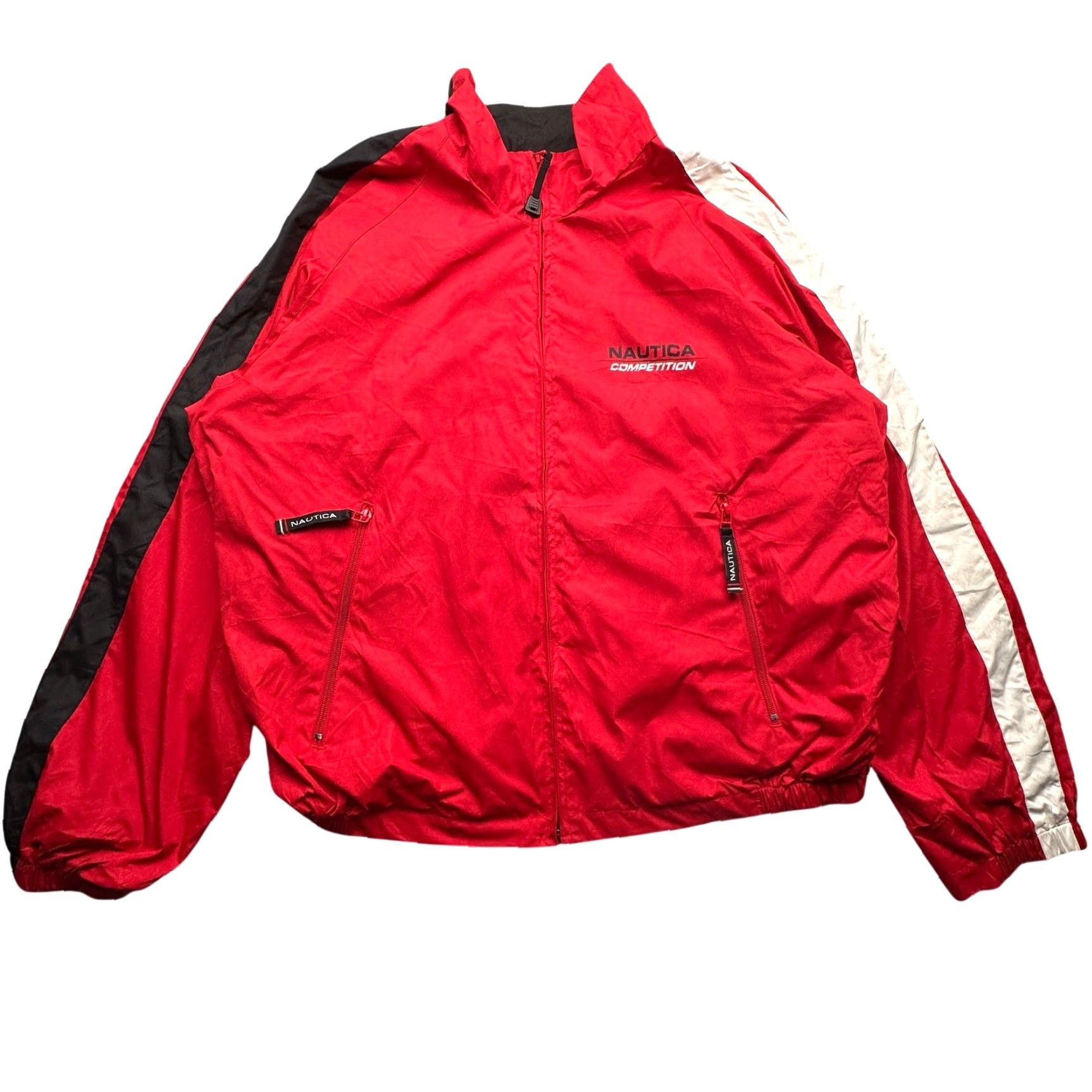 Nautica VINTAGE Nautica Competition Windbreaker Jacket Mens XL Red Logo 90s Windbreaker Jacket Mens XL Red Logo Size US XL / EU 56 / 4 - 2 Thumbnail