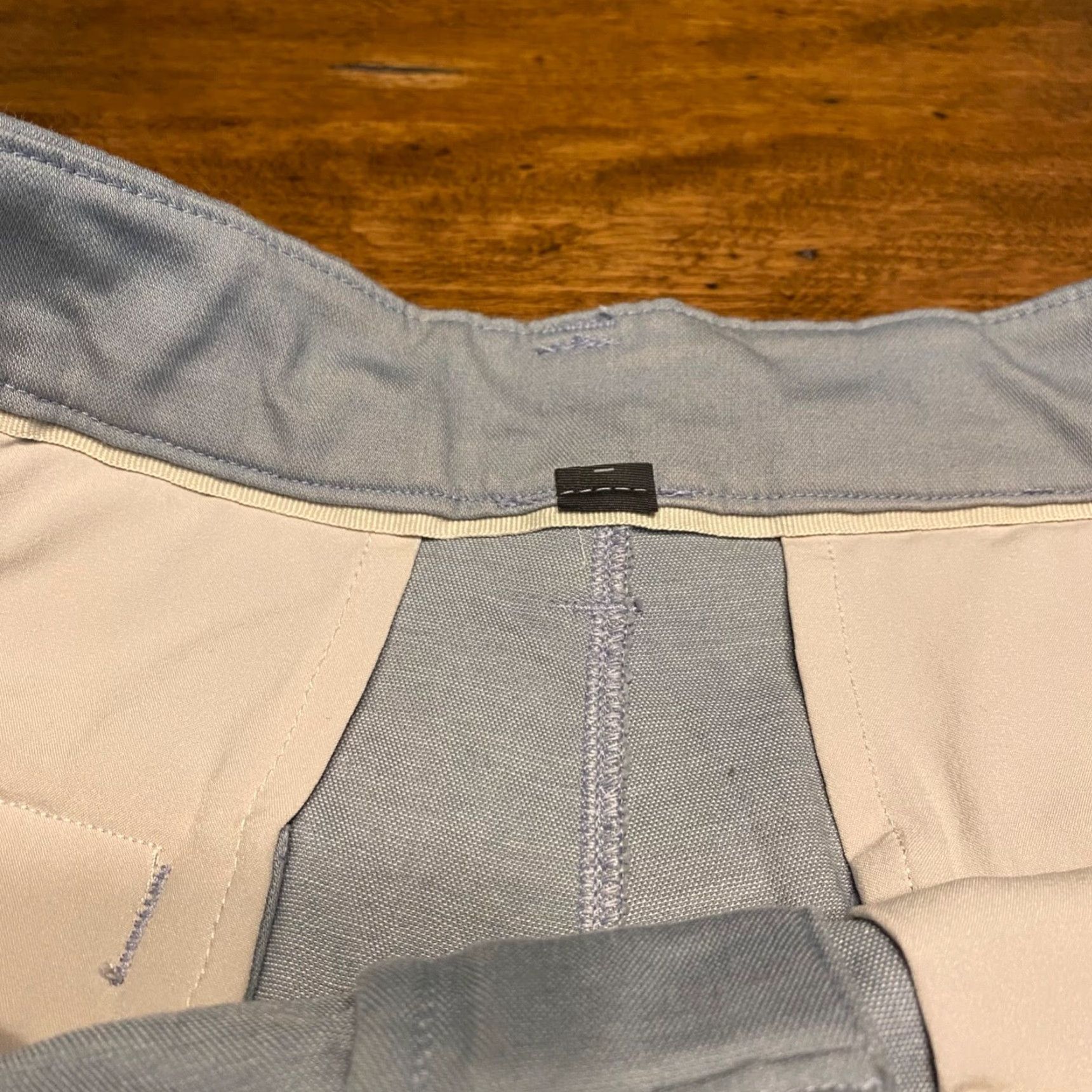 Lululemon Lululemon Commission Shorts Mens 34 Light Blue Relaxed Chino 11" Khakis 7AKAS Size US 34 / EU 50 - 3 Thumbnail