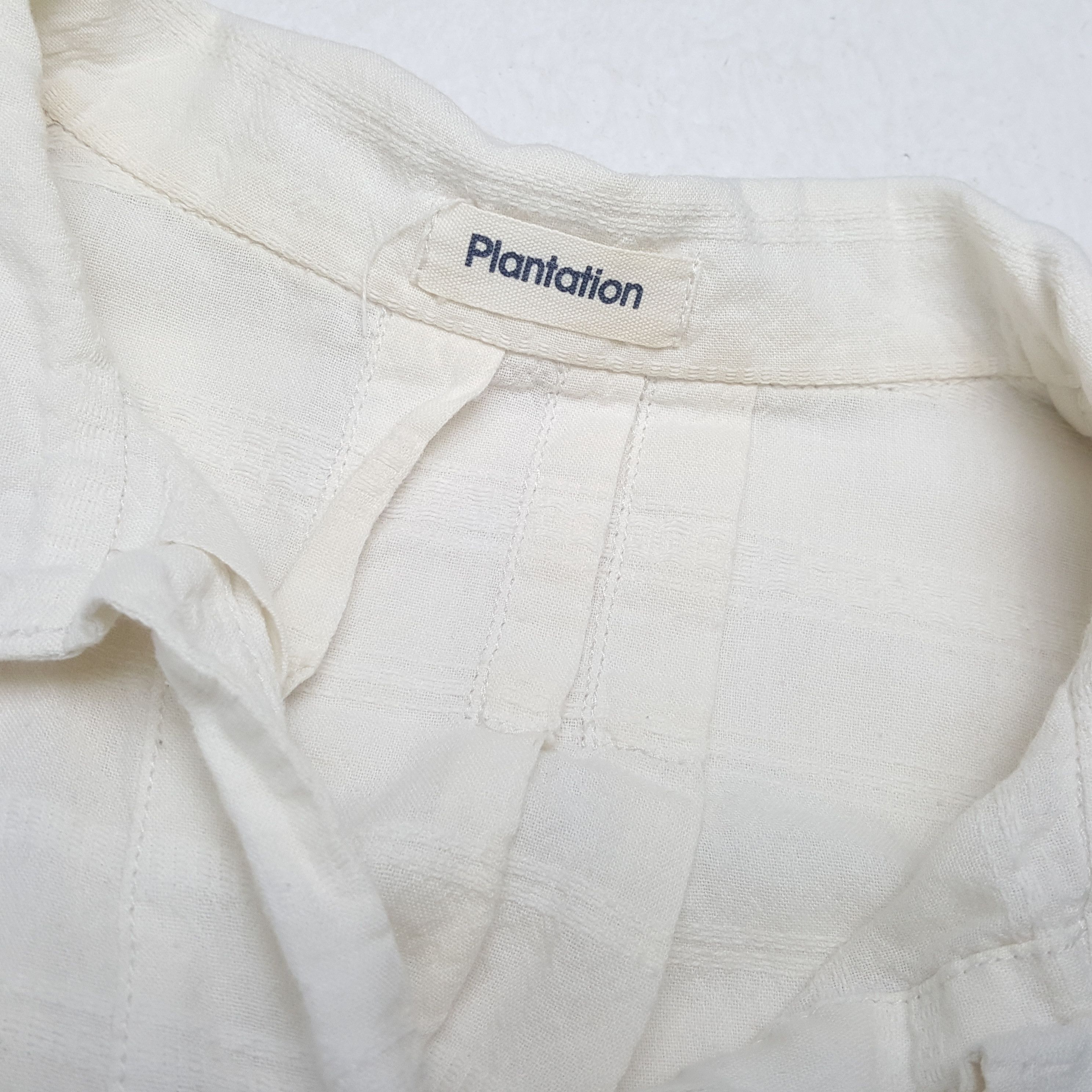 Issey Miyake × Japanese Brand × Vintage PLANTATION Japanese Designer Brand ISSEY MIYAKE Shirt Size M / US 6-8 / IT 42-44 - 9 Thumbnail