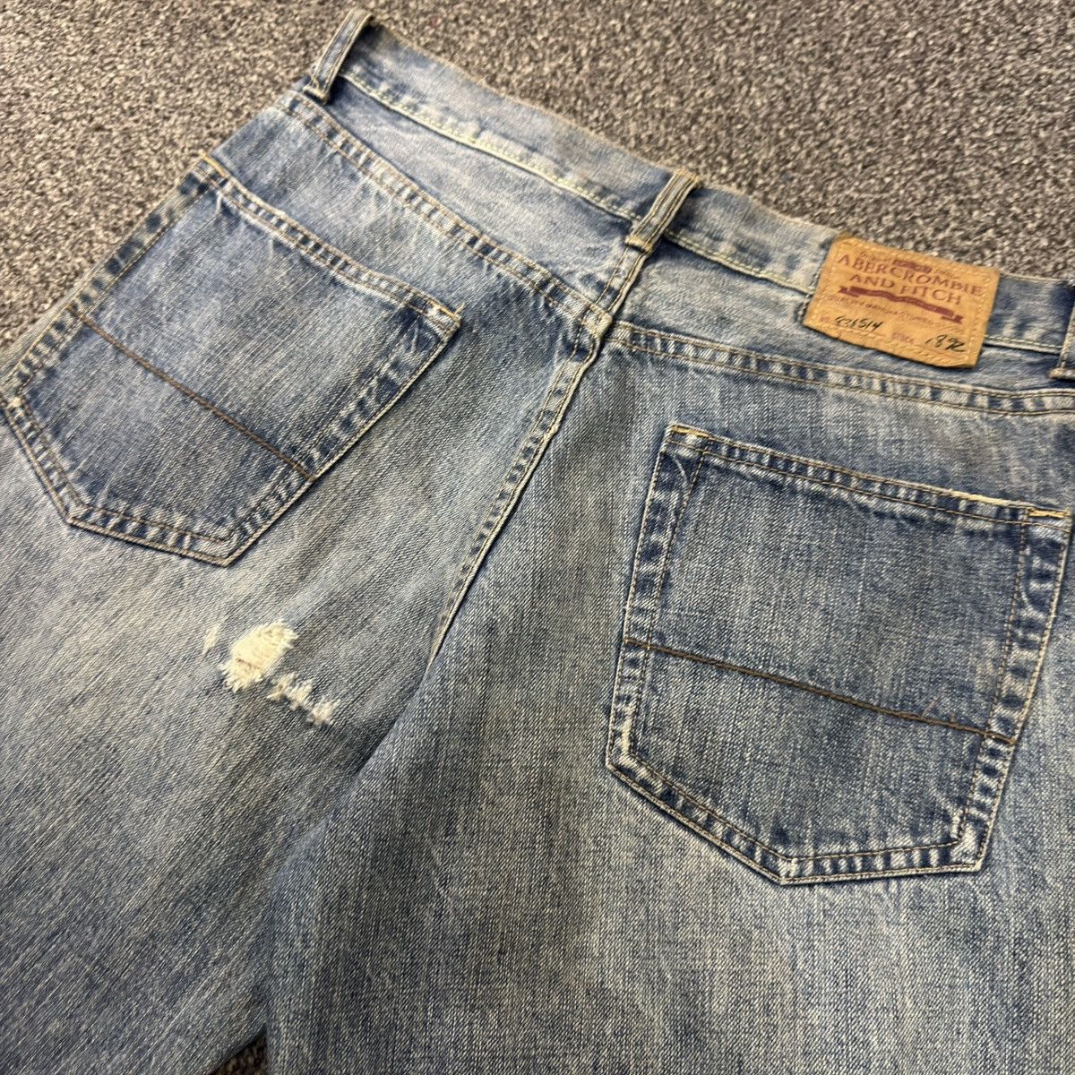 Seditionaries Destroyed Y2K A&F Flared Baggy Distressed Denim Size US 30 / EU 46 - 8 Thumbnail