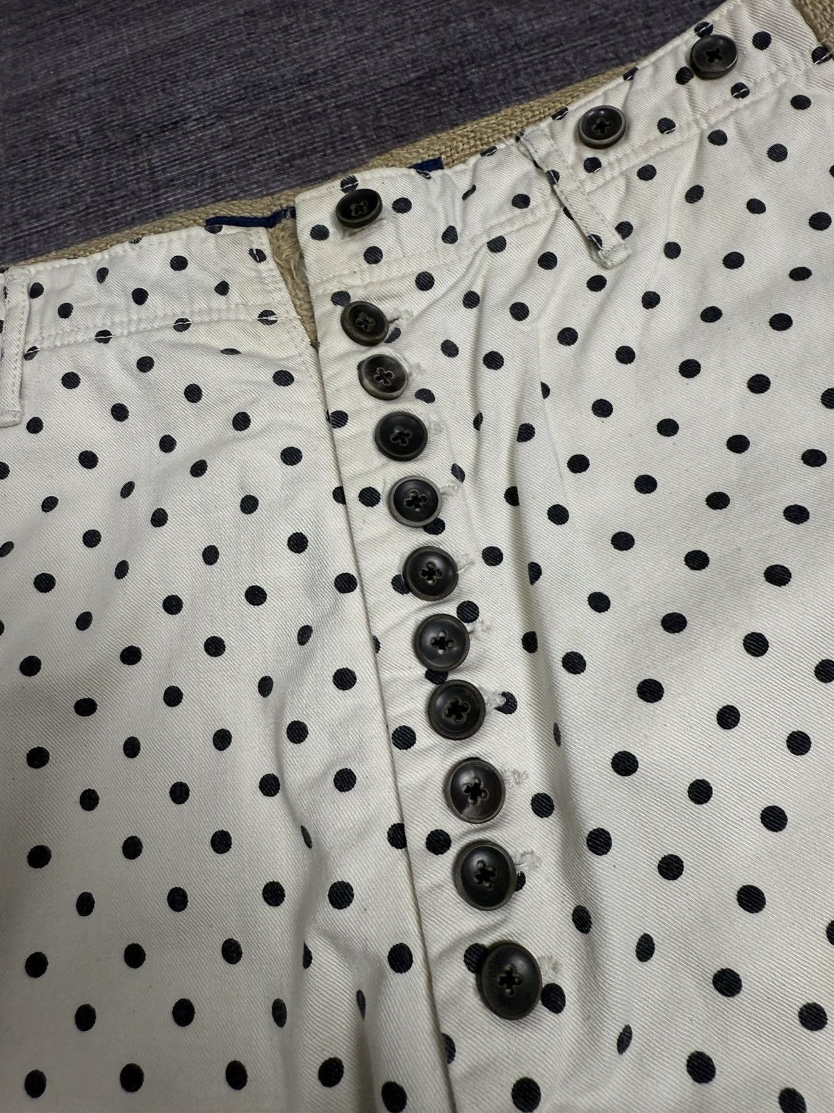 Kapital VINTAGE KAPITAL POLKADOT PANTS Size US 29 - 5 Thumbnail
