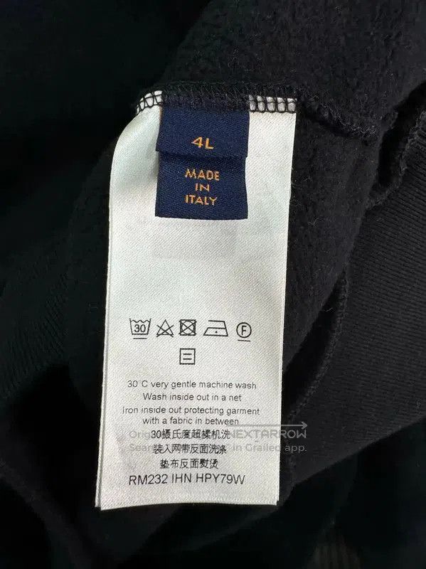 Louis Vuitton Louis Vuitton Black XXXL Men's Sweatshirt . Size US XXL / EU 58 / 5 - 3 Thumbnail