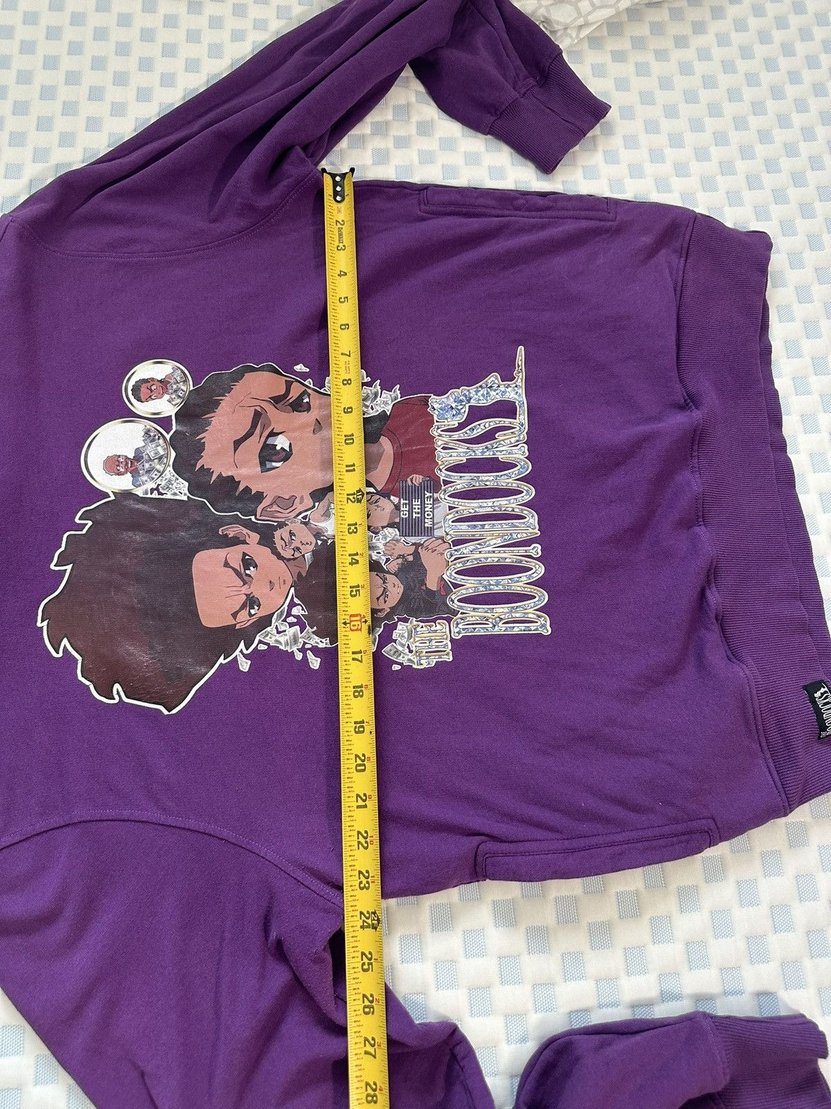 Other The Boondocks Purple Hoodie 2XL Anti Grav Huey Riley Size US XL / EU 56 / 4 - 8 Thumbnail