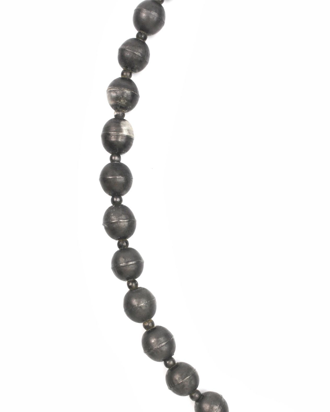 Japanese Brand 1990S JAPANESE MADE OXIDIZED METAL BEAD NECKLACE Size ONE SIZE - 3 Thumbnail