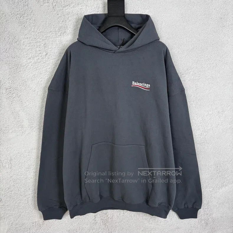 Balenciaga Balenciaga Coca-Cola Wave Letter Pattern Embroidered Dark Size US S / EU 44-46 / 1 - 1 Thumbnail