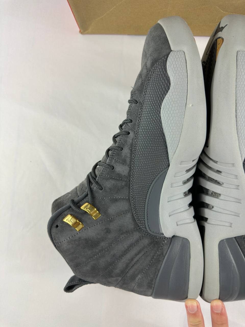 Nike Nike Air Jordan 12 Retro 'Dark Grey' 2017 130690-005 Size US 12 / EU 45 - 11 Thumbnail