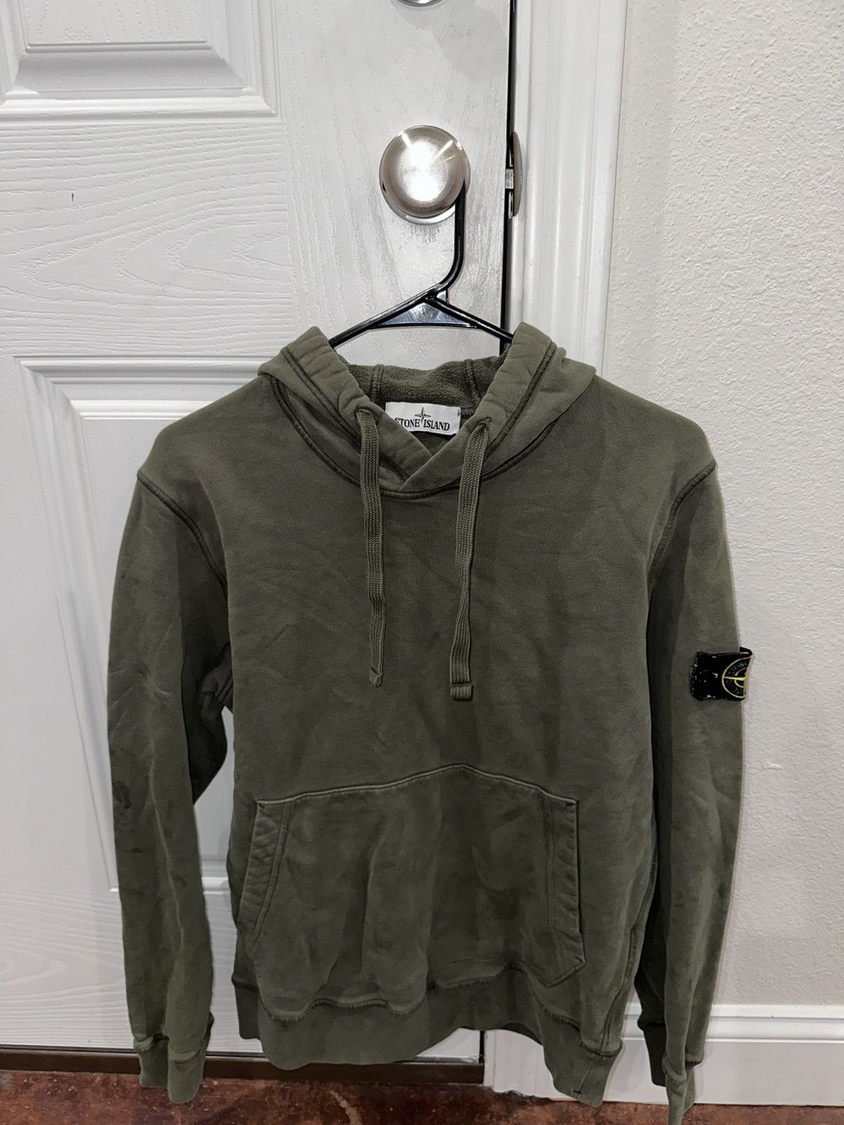 Stone Island Army Green Stone Island Hoodie Size US M / EU 48-50 / 2 - 1 Thumbnail