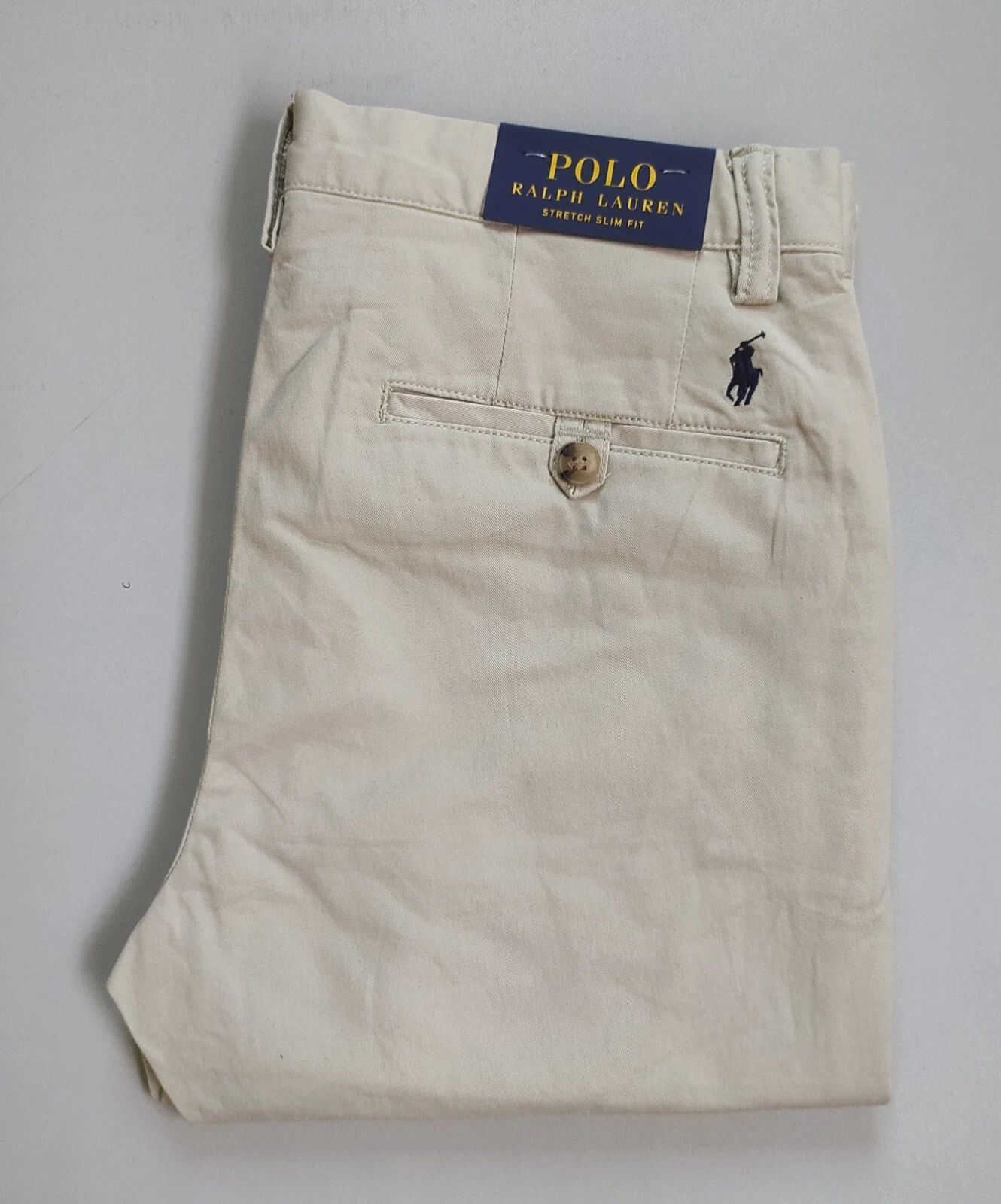 Polo Ralph Lauren Polo Ralph Lauren Slim Stretch Fit Chino Trouser FTP 0002 Size US 29 - 1 Thumbnail