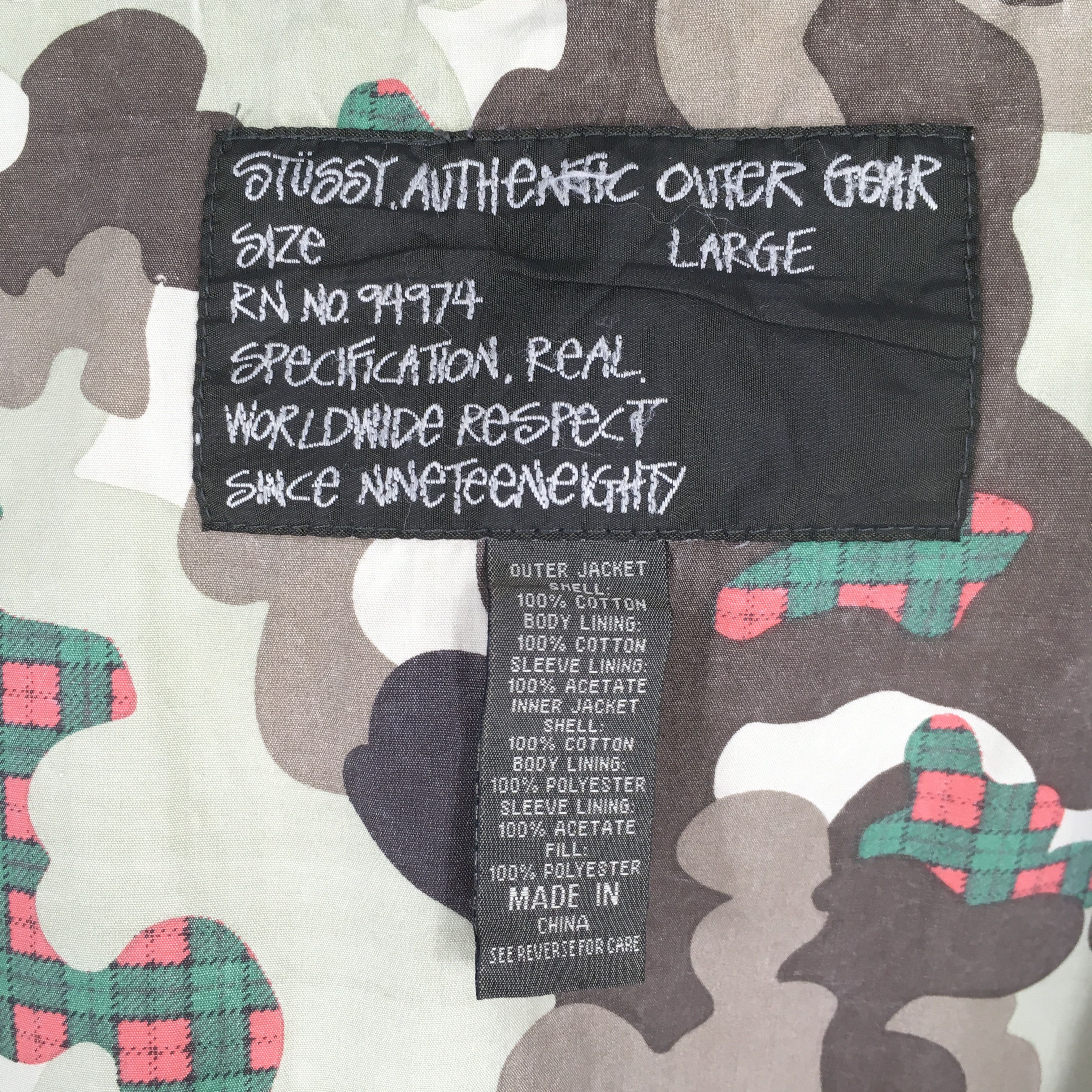 Stussy Vintage Y2K Stussy Outer Gear Tactical Field Jacket Large Size US L / EU 52-54 / 3 - 6 Thumbnail