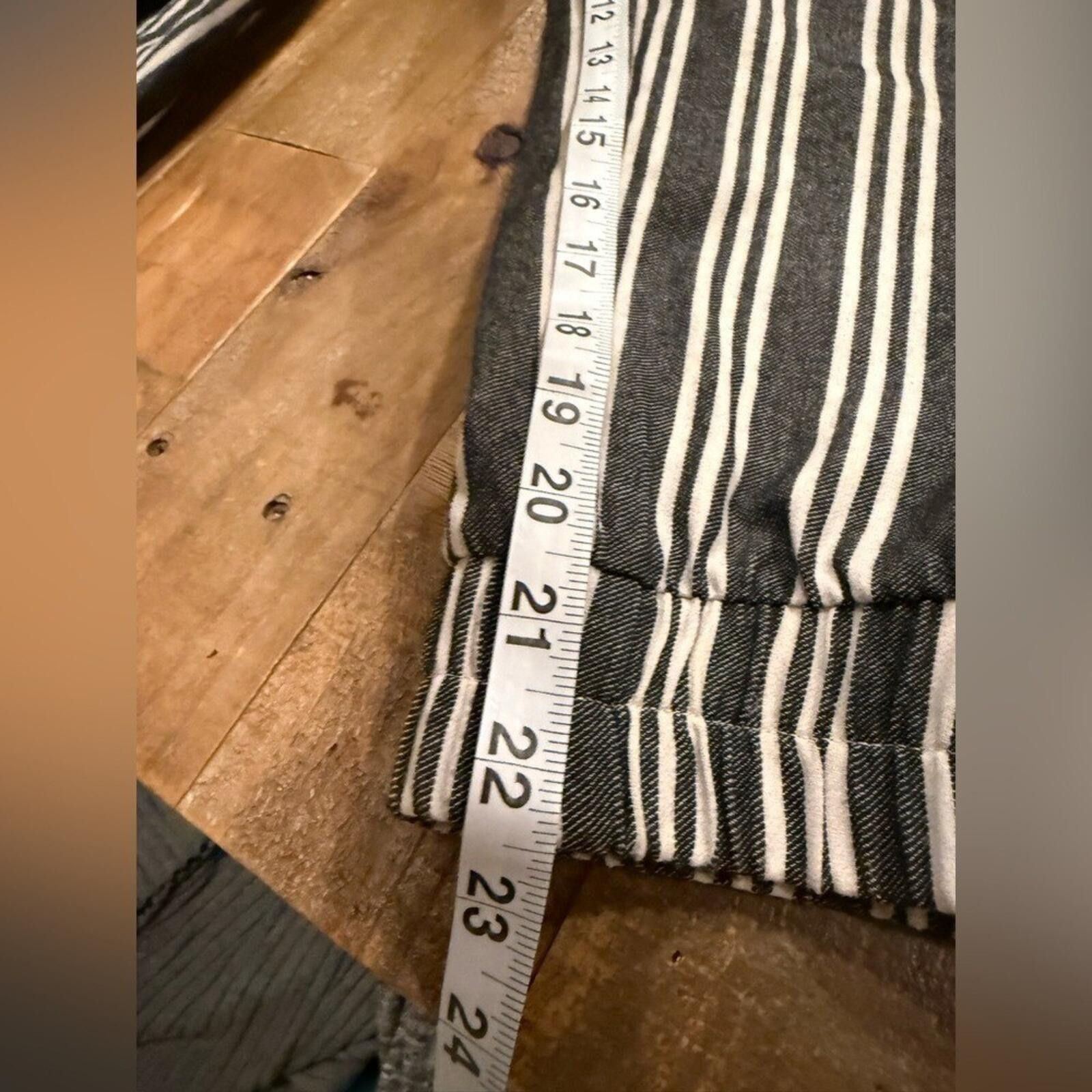 Other Anthropologie Drew Striped Drawstring Waist Jumpsuit NWOT S Size 28" / US 6 / IT 42 - 11 Thumbnail