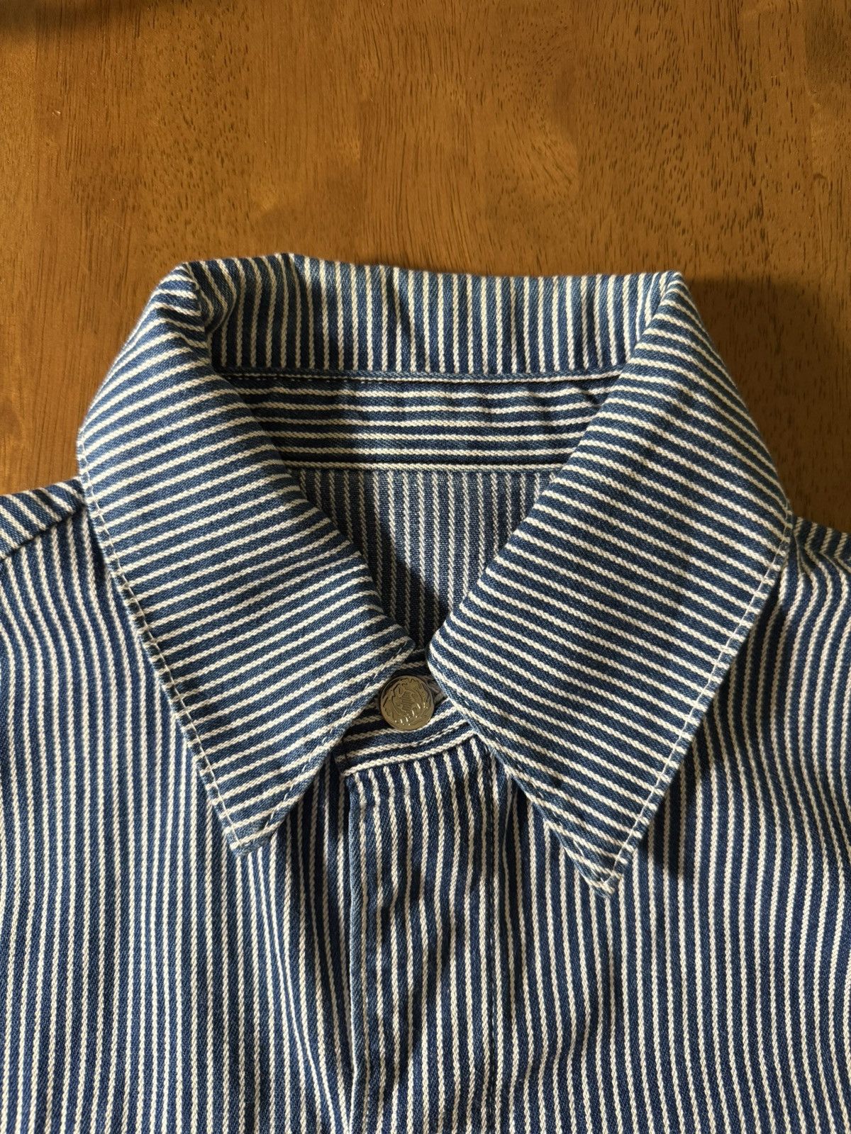 Pointer Vintage Pointer Brand Hickory Stripe Chore Jacket USA Medium Size US M / EU 48-50 / 2 - 2 Thumbnail