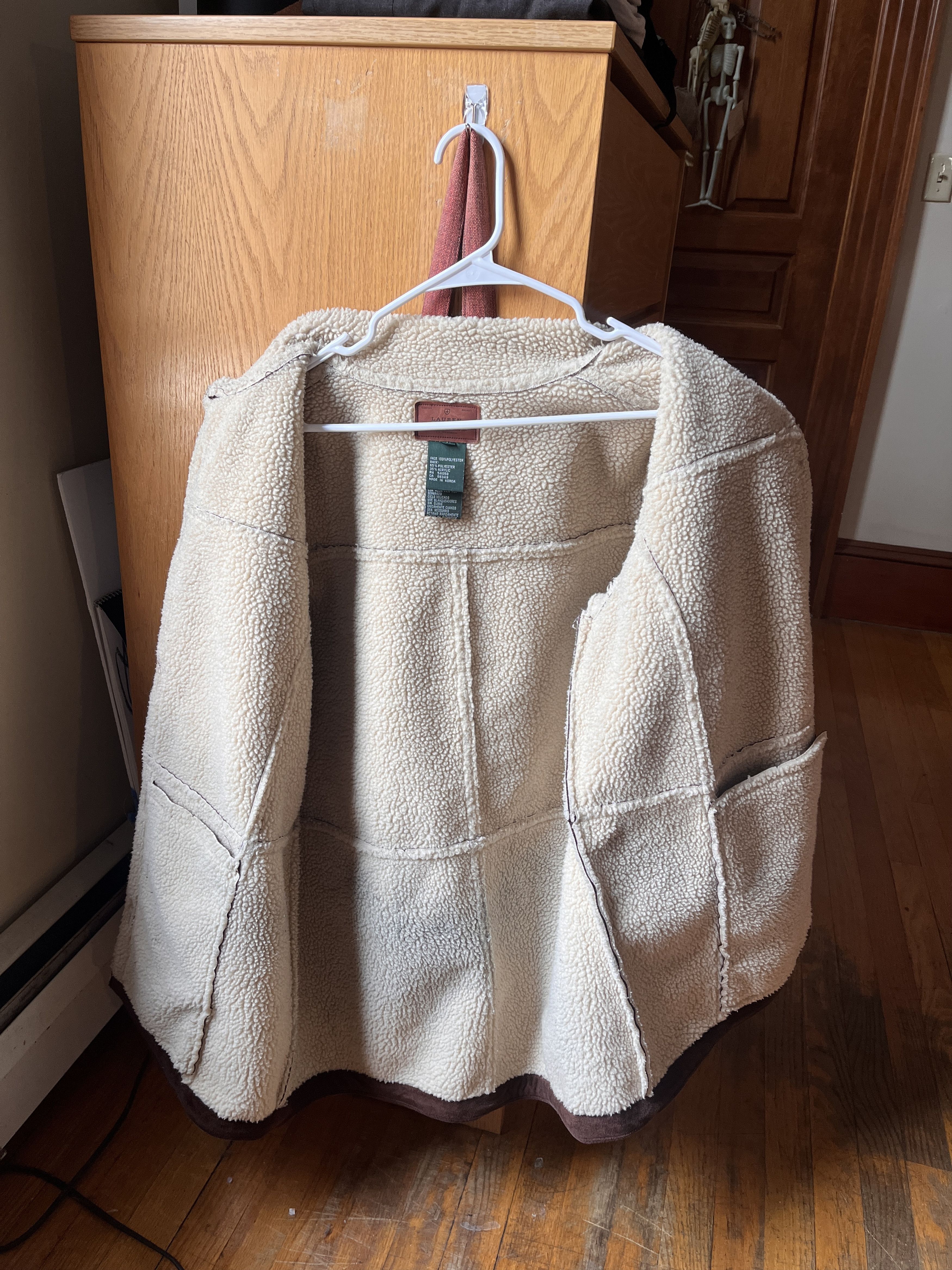 Lauren Ralph Lauren Lauren Ralph Lauren Dry Goods Suede/Sherpa Coat Size M / US 6-8 / IT 42-44 - 4 Thumbnail