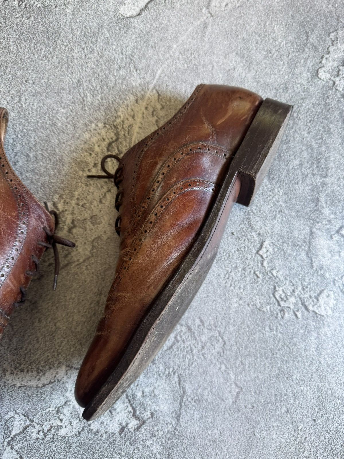 Church's Church’s 28.5cm brown leather shoes brogue shanghai casual Size US 10 / EU 43 - 12 Thumbnail