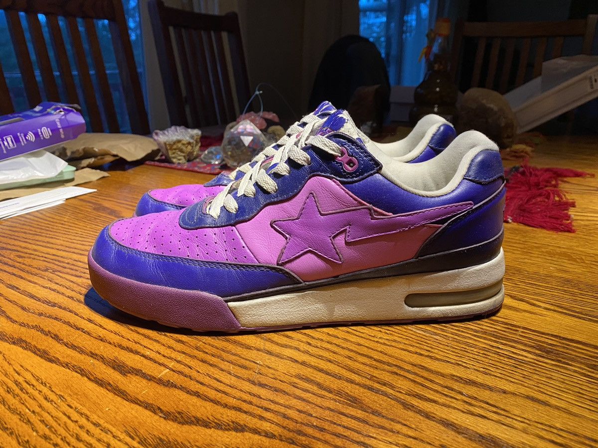 Bape × Nigo OG 2006 Bape Roadsta Purple Camo Size US 10.5 / EU 43-44 - 2 Thumbnail