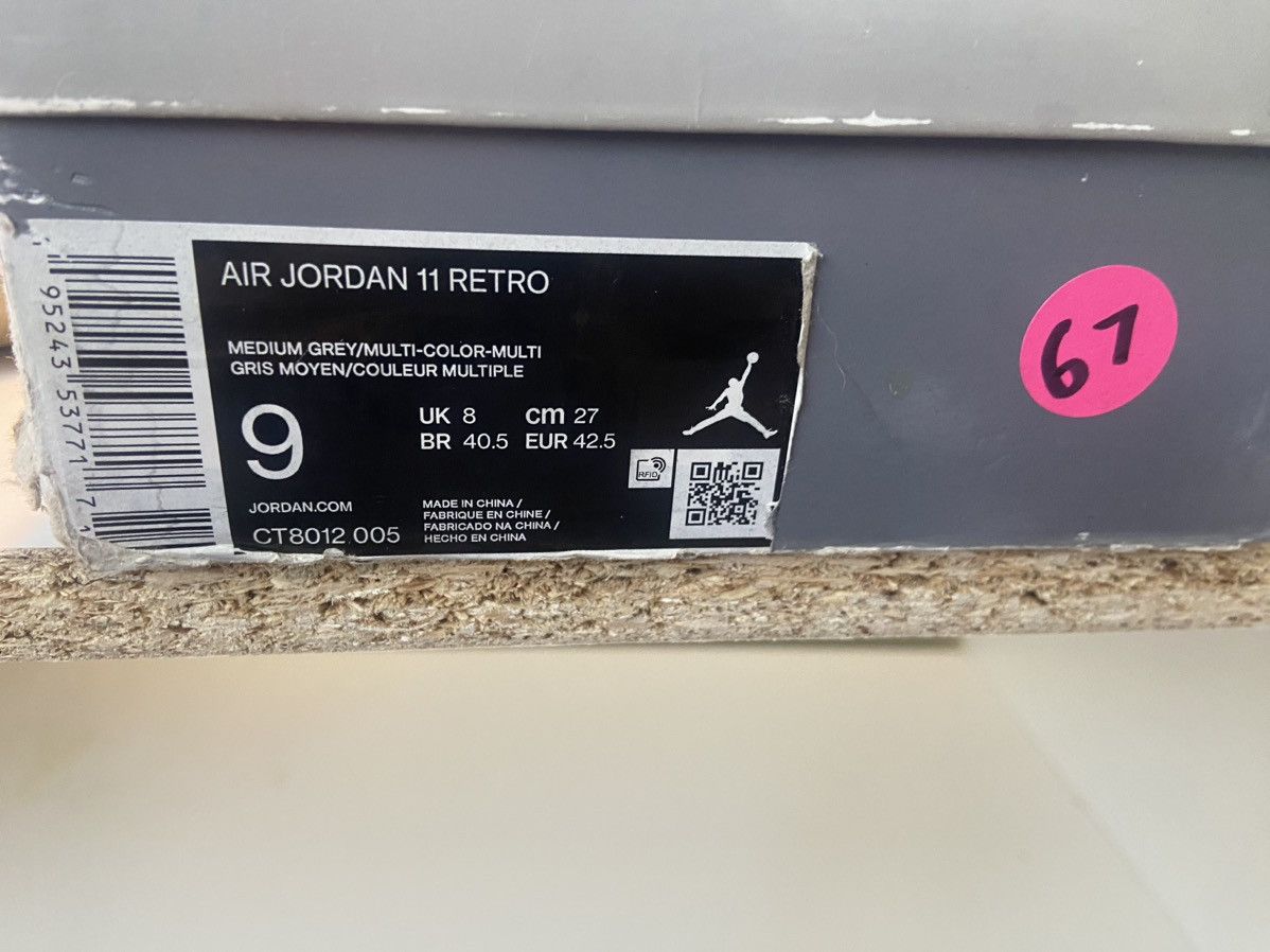 Jordan Brand Air Jordan 11 High Cool Grey Size US 9 / EU 42 - 7 Thumbnail