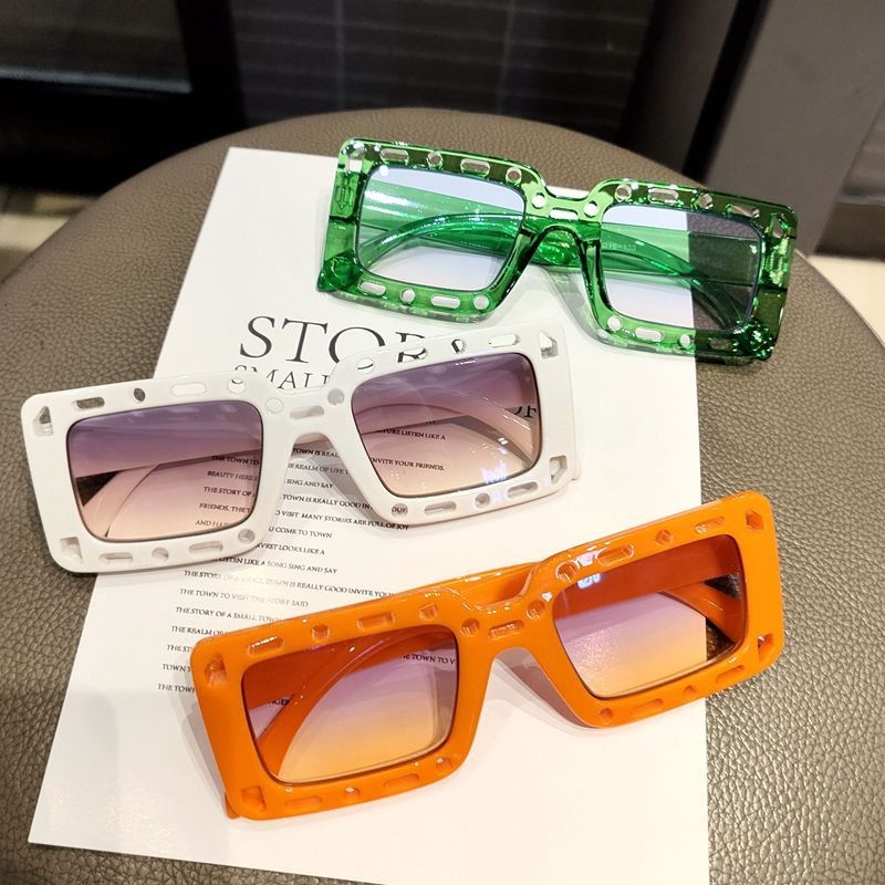 VIBE New Design Street ins style custom avant-garde sunglasses Size ONE SIZE - 5 Thumbnail