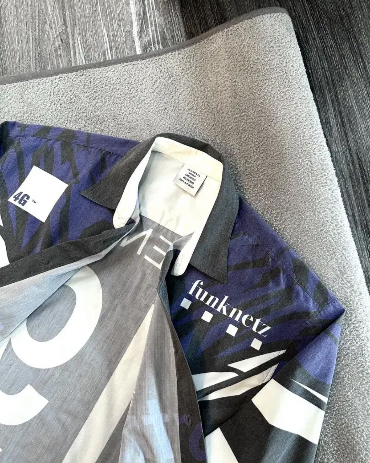 Vetements *rare*Vetements 19AW Lichtenstein Football Jersey Shirts Size US XS / EU 42 / 0 - 5 Thumbnail
