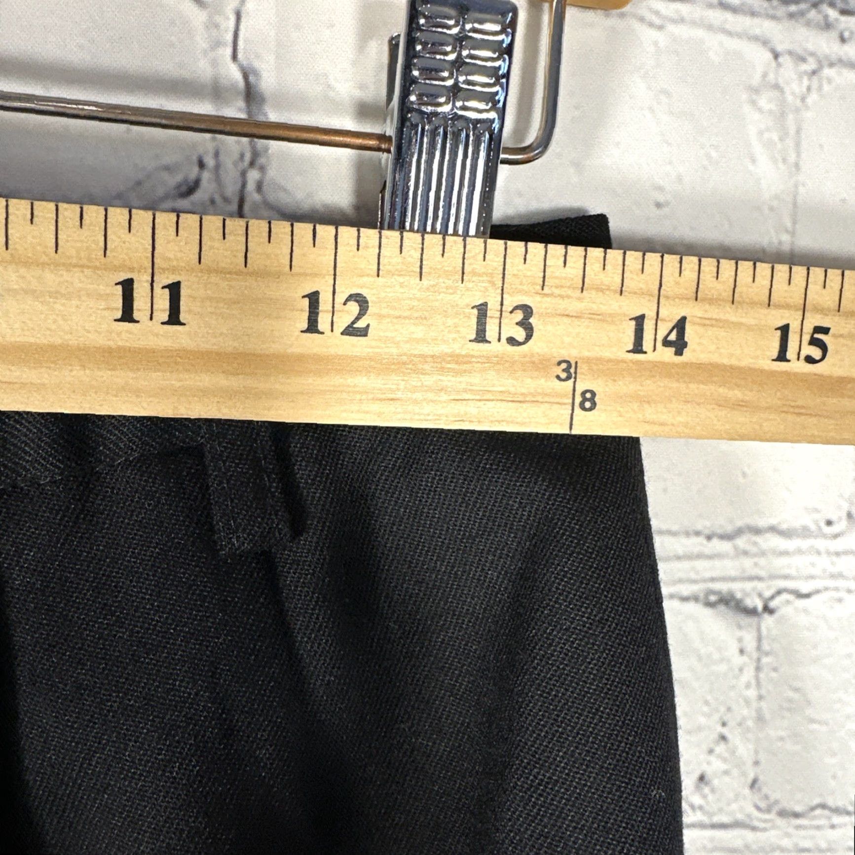 Pendleton Pendleton Pants Womens 10 Black Wool Dress Straight Leg Pleated High Rise Business Workwear Vintage Styled USA Classic Size 32" / US 10 / IT 46 - 5 Thumbnail