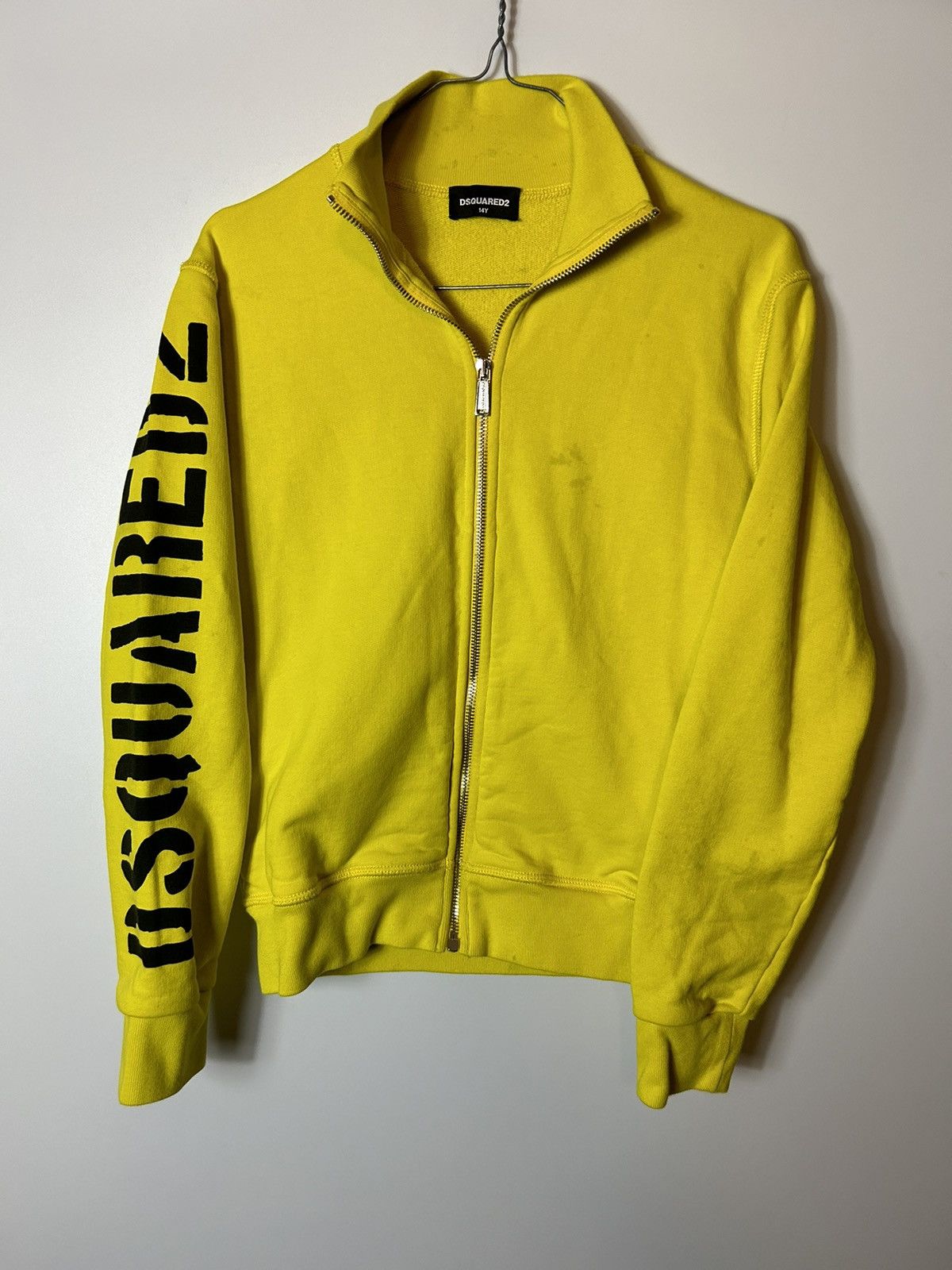 DSQUARED2 イエロー フーディ Sサイズ