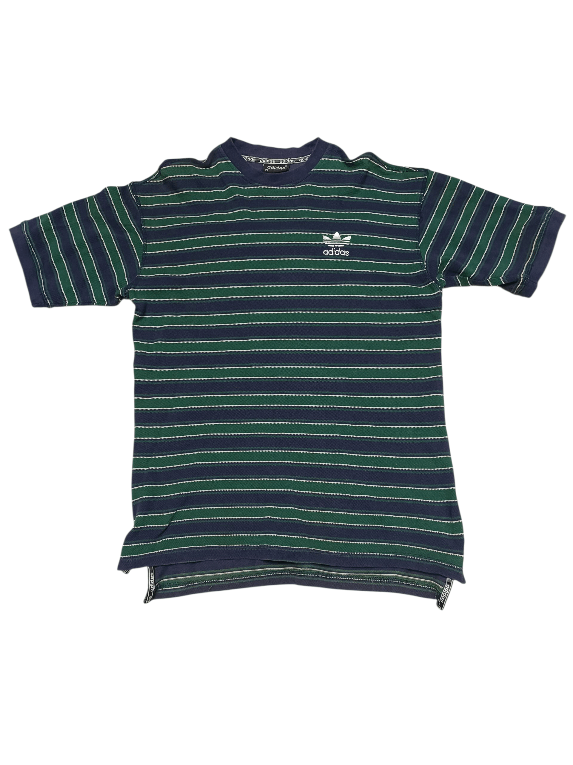 Adidas ADIDAS ORIGINALS VINTAGE 90S STRIPED FIRE TEE Size US M / EU 48-50 / 2 - 1 Thumbnail