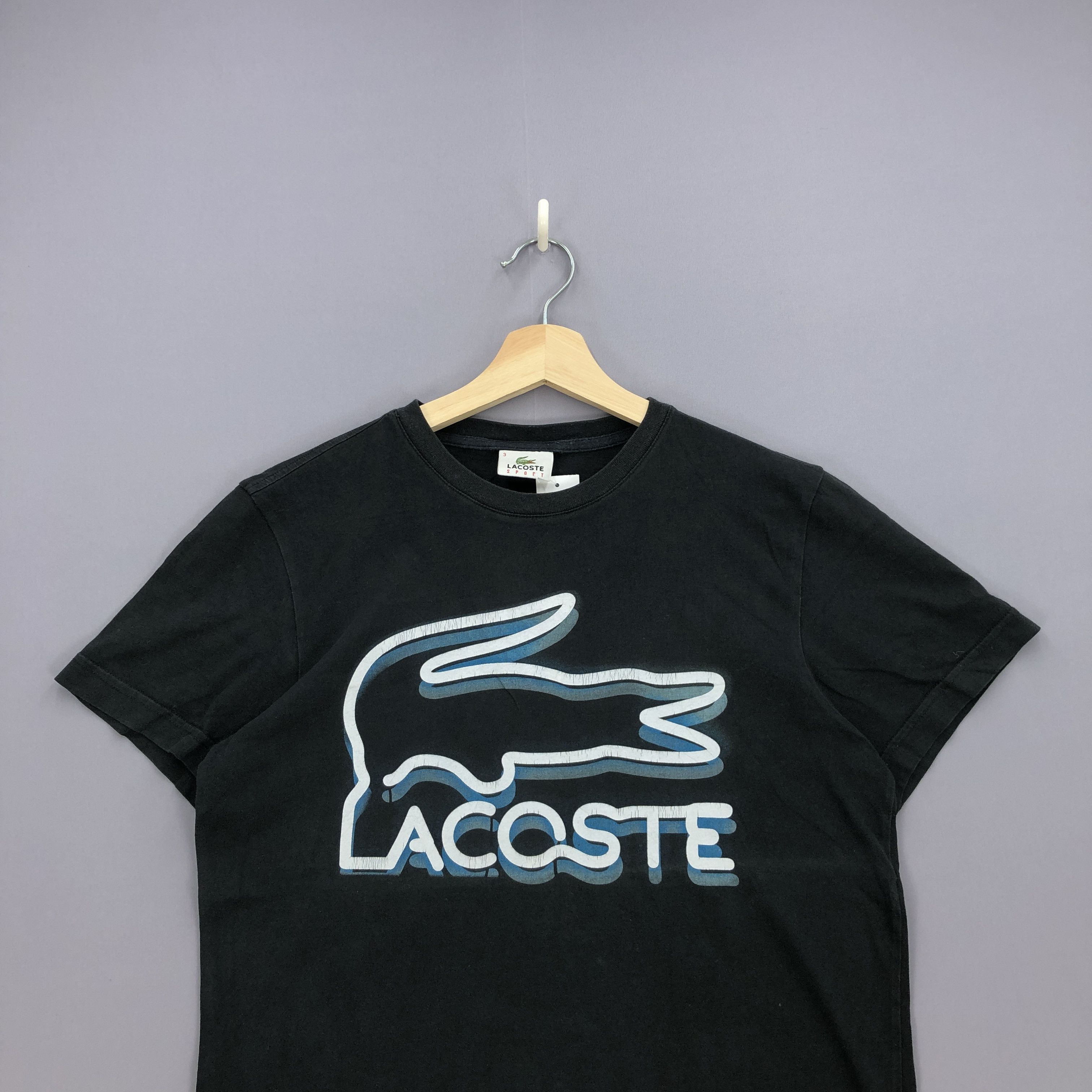 Lacoste × Vintage Vintage Y2K Lacoste Tshirt Lacoste Logo Crewneck Tee Size US S / EU 44-46 / 1 - 3 Thumbnail