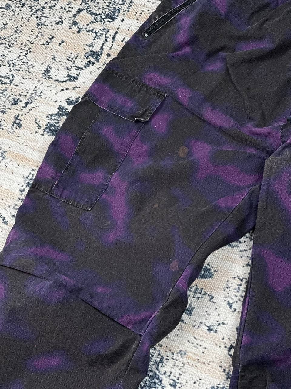 Carhartt Vintage Carhartt WIP Blur Purple Camo Cargo Pants Size US 32 / EU 48 - 6 Thumbnail