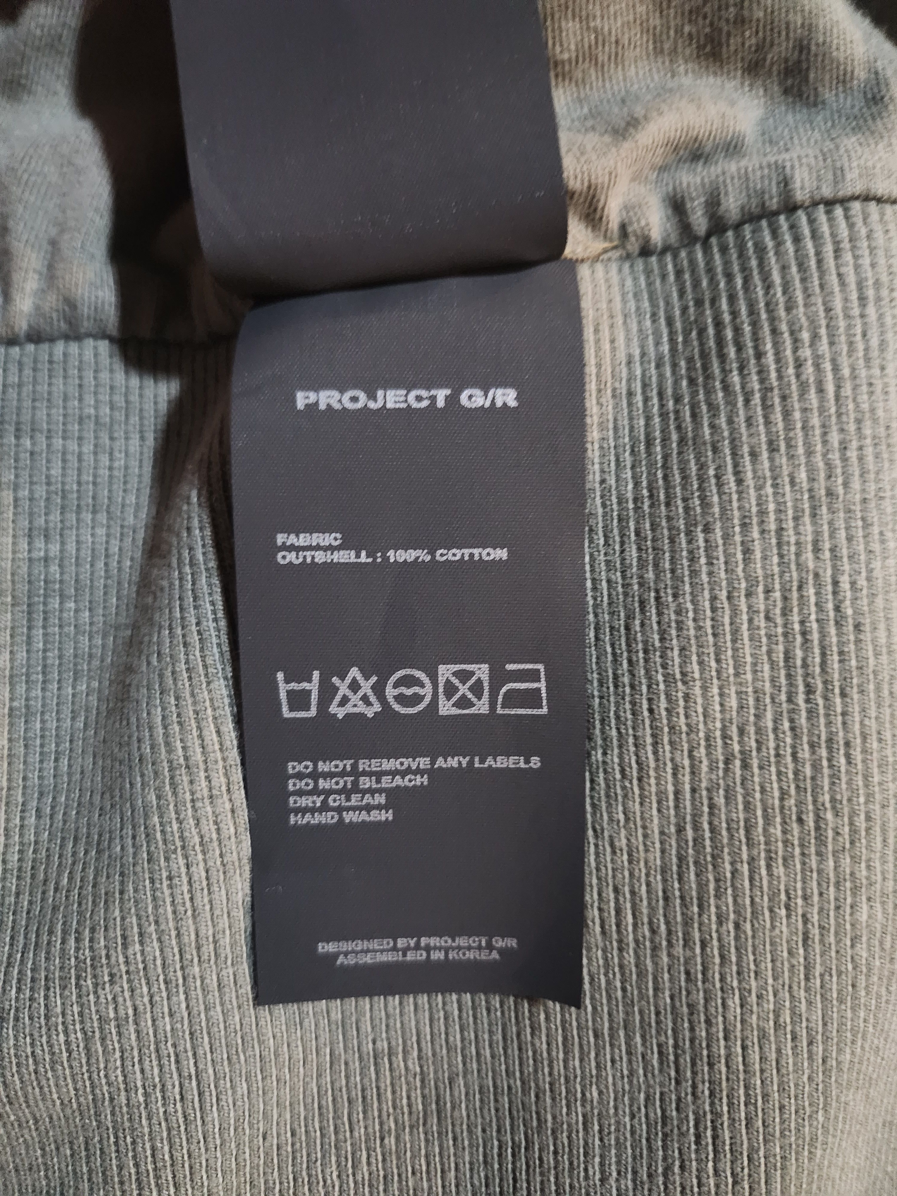 PROJECT G/R Protocol Index Waffle Full-Zip Gimp Hoodie Size US M / EU 48-50 / 2 - 6 Thumbnail