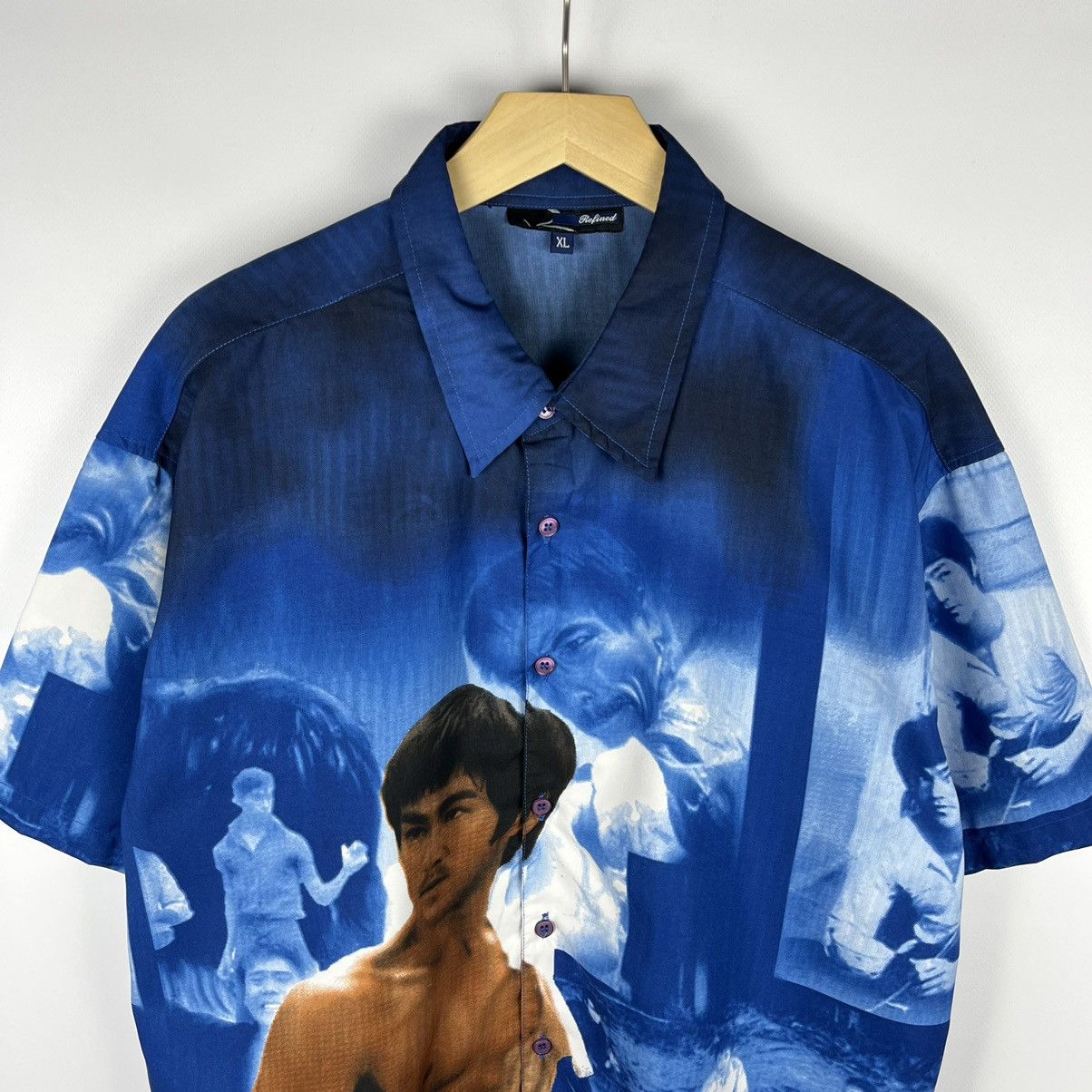 Vintage Vintage Bruce Lee y2k japanese style shirt 90’s Size US XL / EU 56 / 4 - 2 Thumbnail