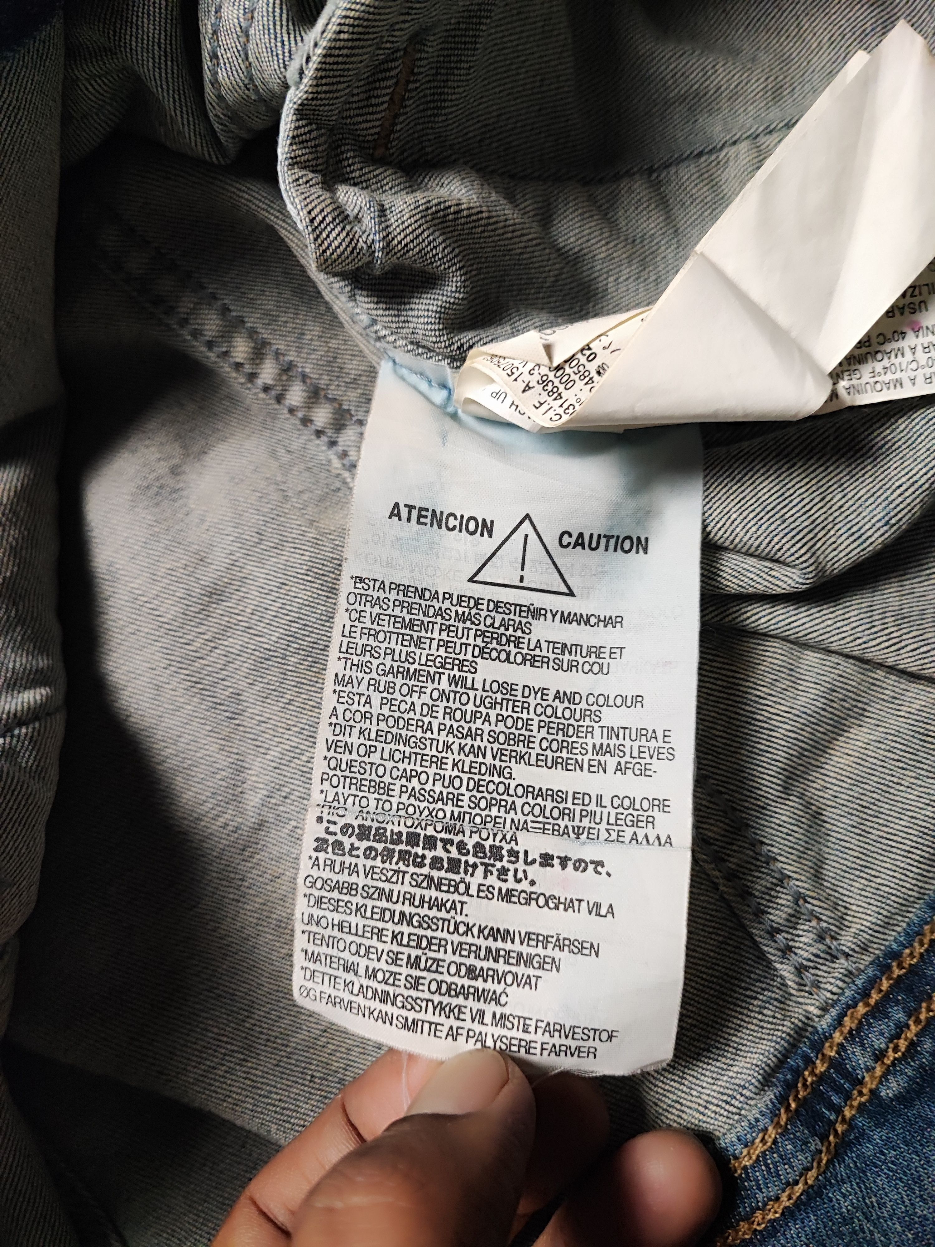 Zara Punk Denim Spike Jacket Boxy by Zara Size US XS / EU 42 / 0 - 16 Thumbnail