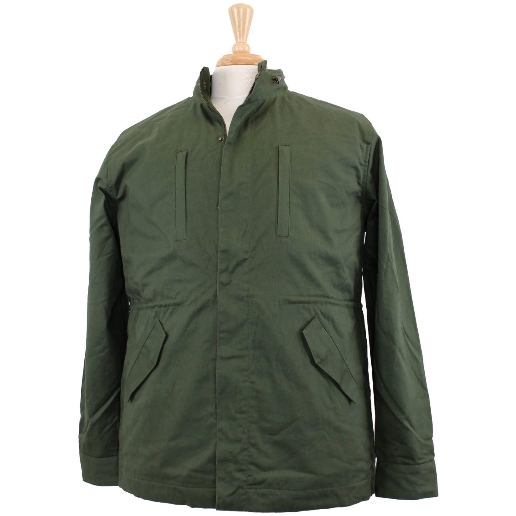 Taylor Stitch Taylor Stitch The Harris Jacket JACKET Mens 2XL Green Water Resistant Dry Waxed Cotton Coat Size US XXL / EU 58 / 5 - 6 Thumbnail