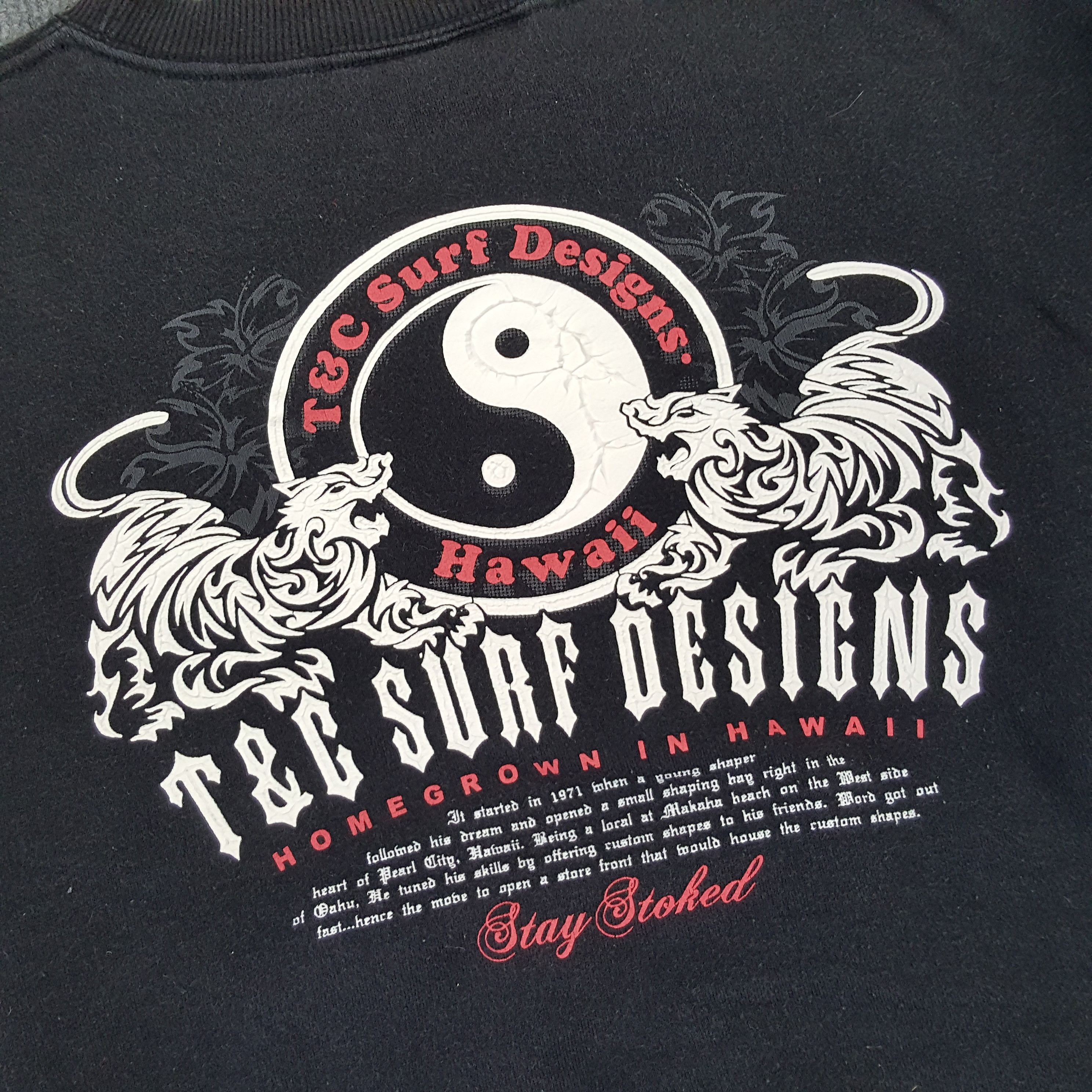 Vintage Vintage T&C Surf Designs Surfing Style Sweatshirt Size US M / EU 48-50 / 2 - 2 Thumbnail