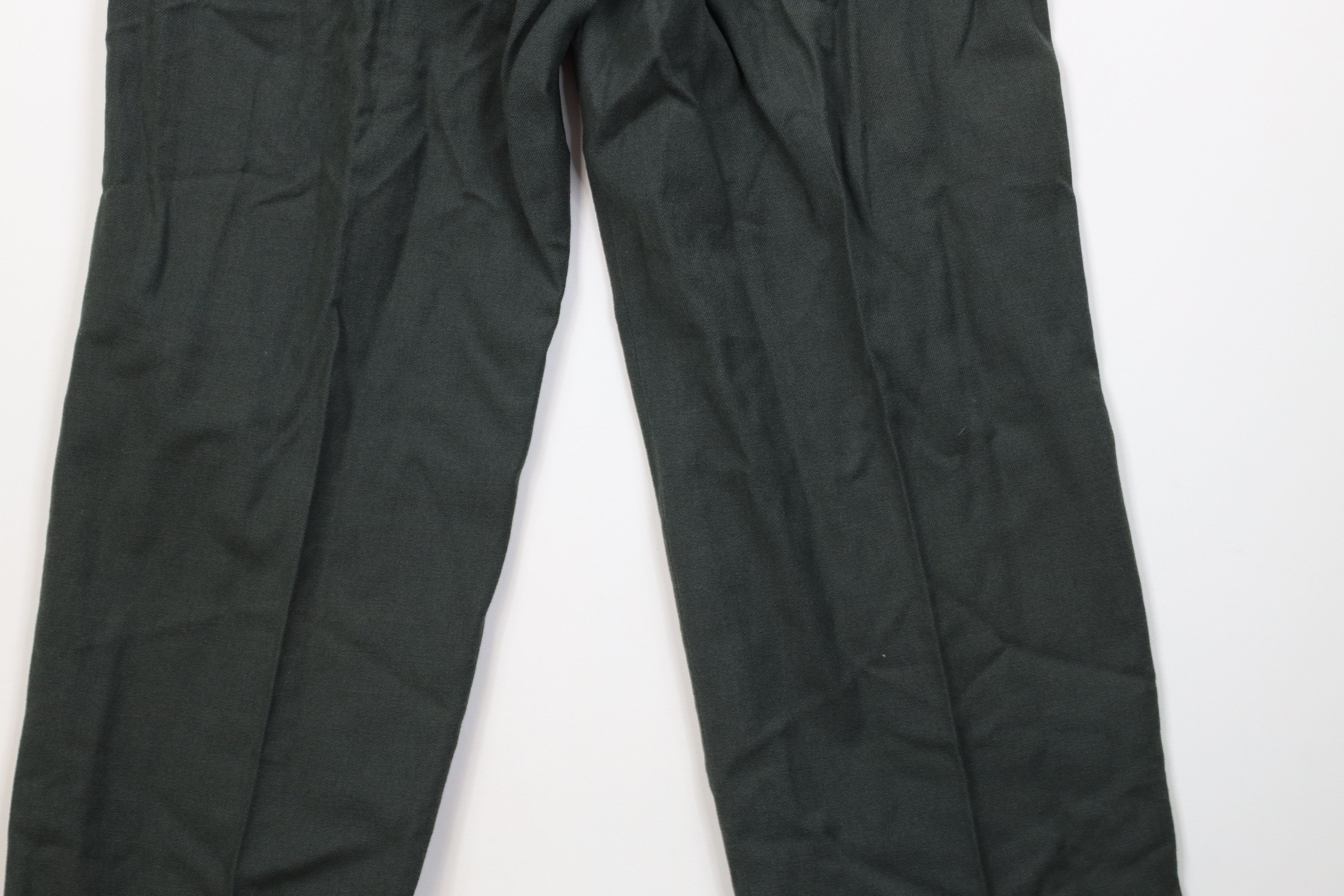 Vintage Vintage 50s Korean War Army Green 44 Wide Leg Pants USA USGI Size US 31 - 15 Thumbnail