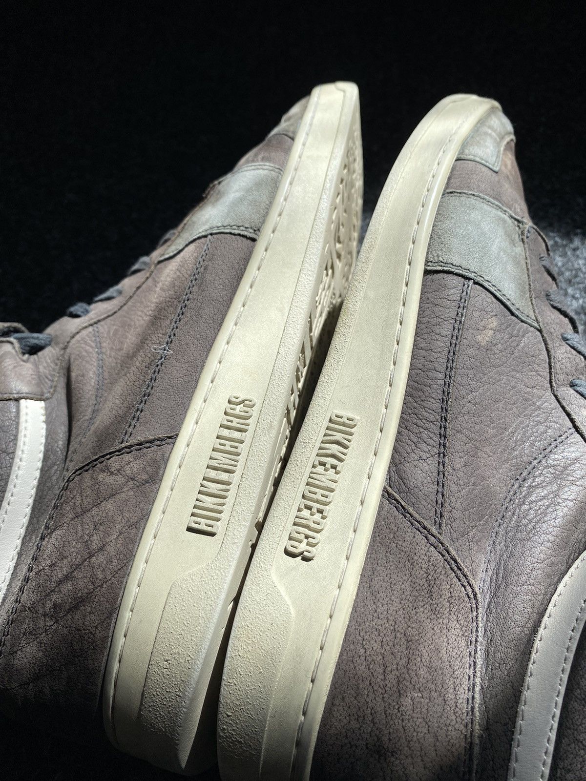 Designer × Dirk Bikkembergs Designer Dirk Bikkembergs Brown High Sneakers Opium 11.5 Size US 11.5 / EU 44-45 - 5 Thumbnail
