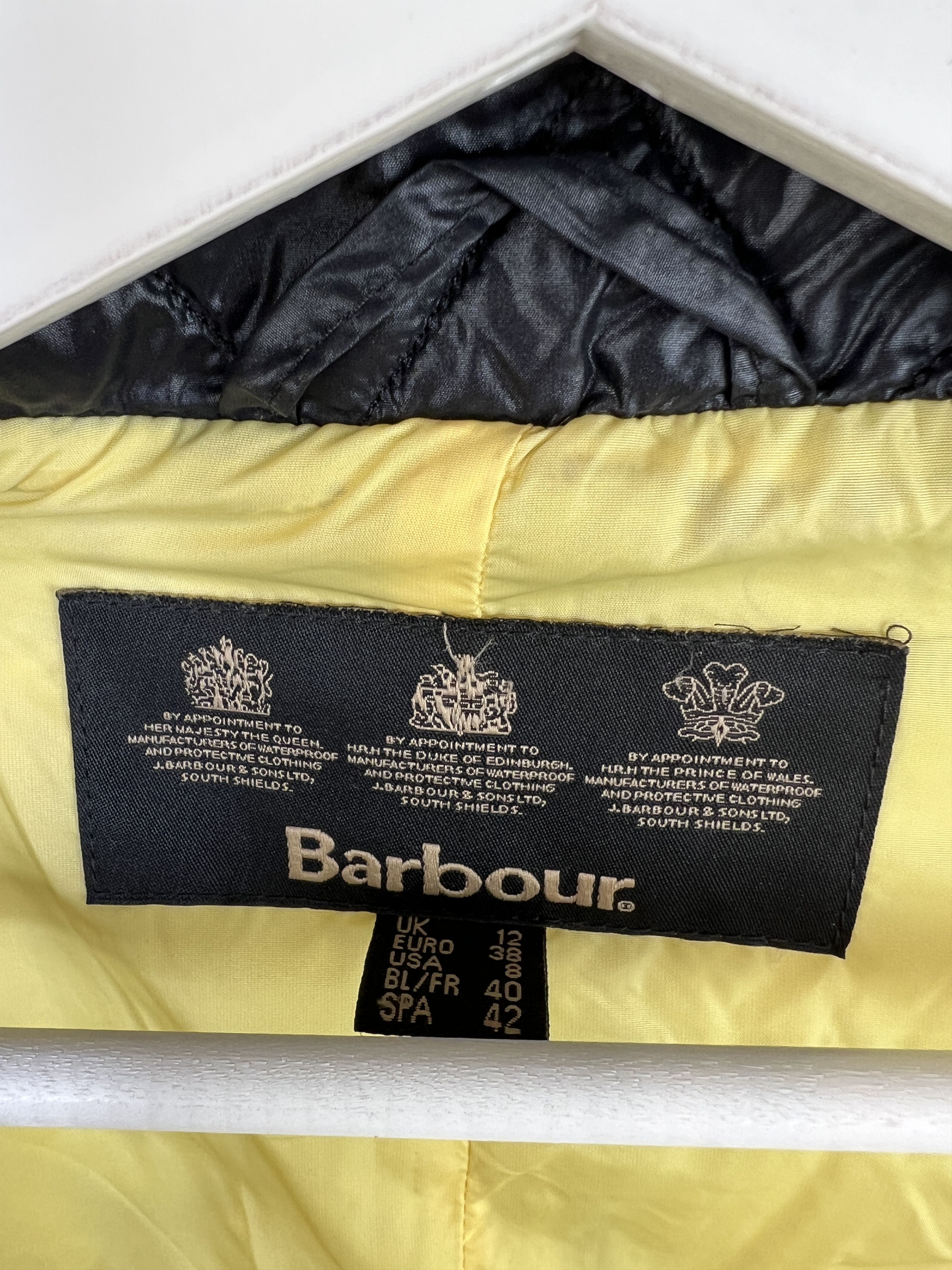 Barbour Barbour International Glazed GB National Quilted Jacket Size M / US 6-8 / IT 42-44 - 7 Thumbnail