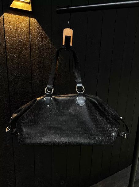 Jean Paul Gaultier Jean Paul Gaultier 2000s All-Over Print Leather Bowling Bag Size ONE SIZE - 1 Thumbnail