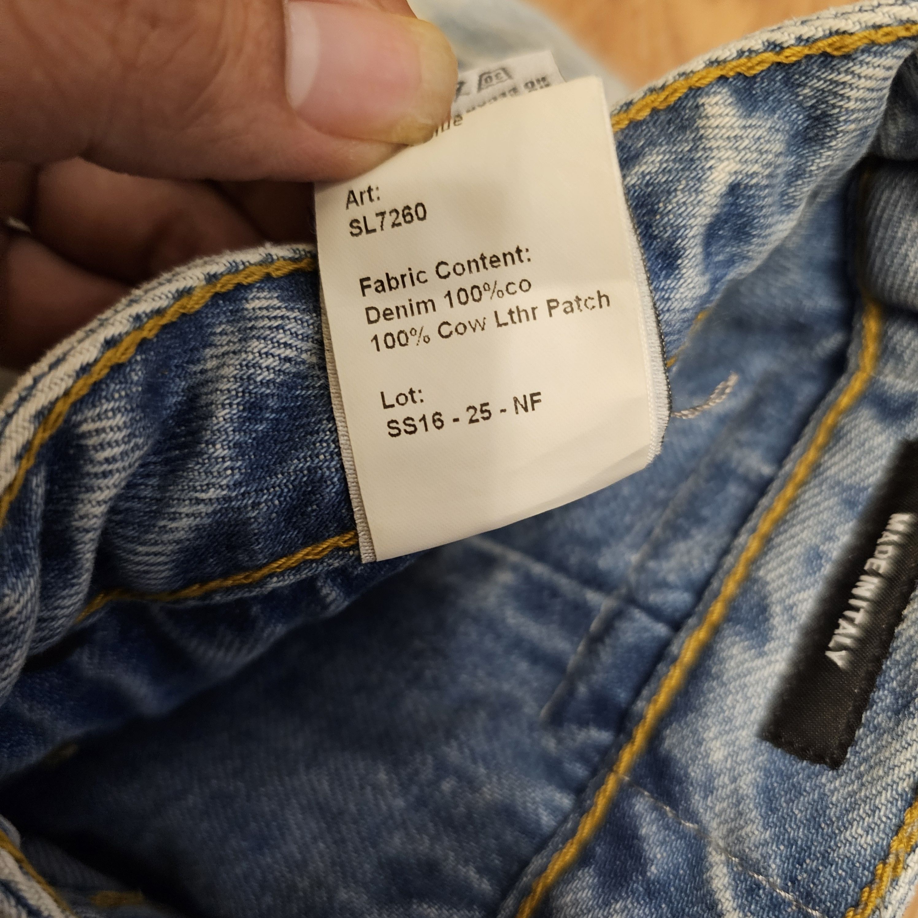 R13 Ss16 Double Layer Shorts Selvedge Size 30" / US 8 / IT 44 - 9 Thumbnail