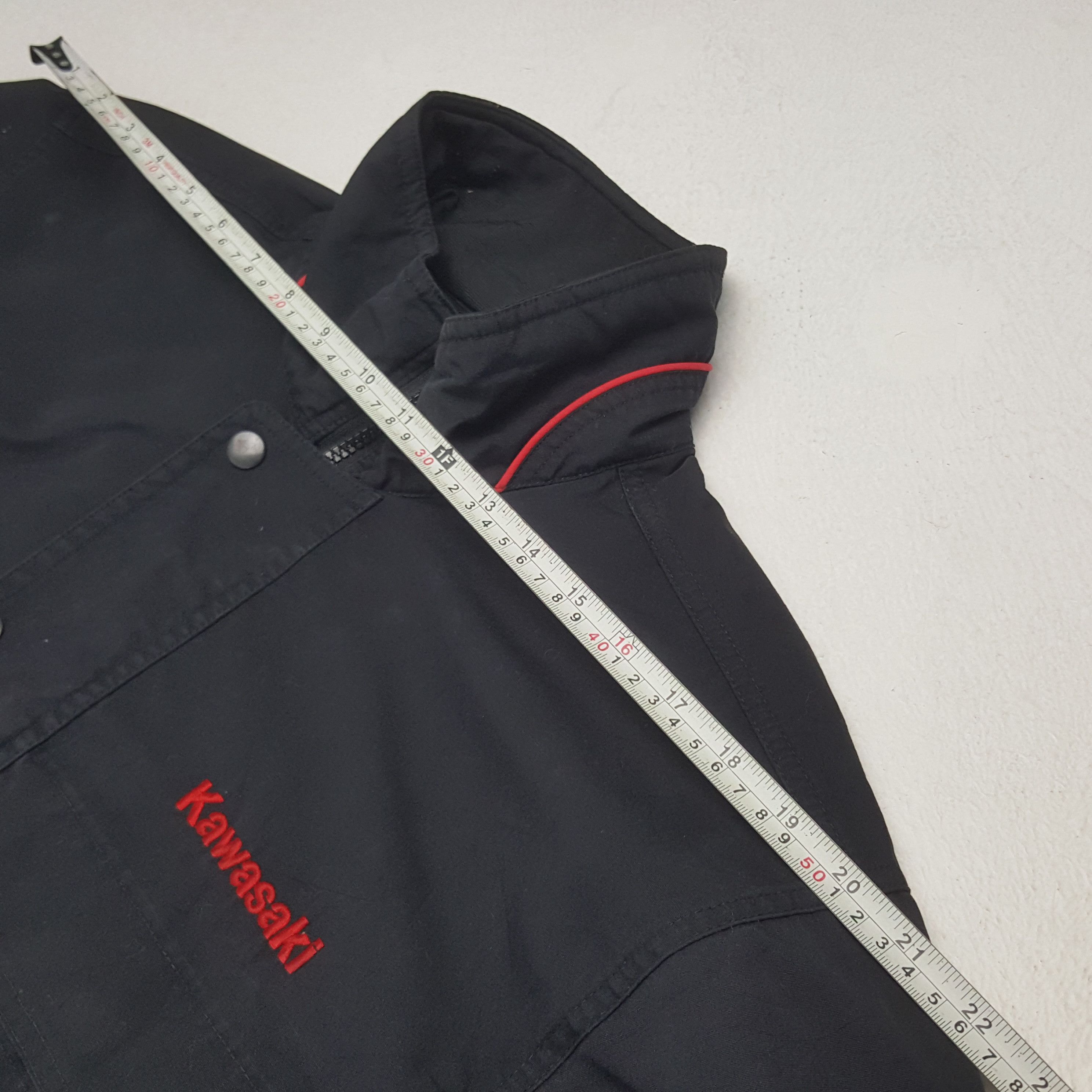 Japanese Brand × Vintage Vintage KAWASAKI Japanese Racing Motorsports Jacket C282N30 Size US L / EU 52-54 / 3 - 6 Thumbnail