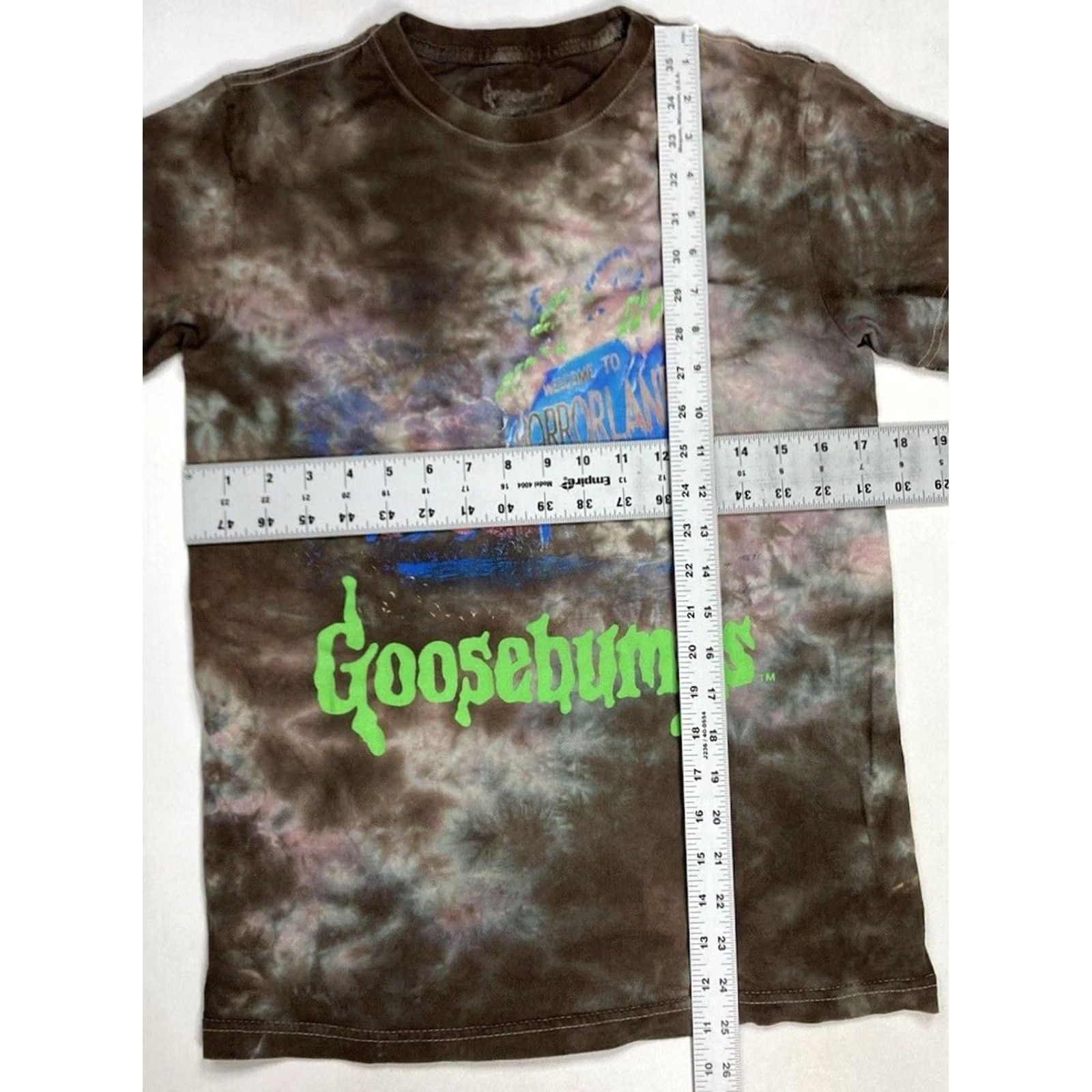 Vintage VINTAGE Goosebumps Graphic T-shirt Men Small Brown Tie Dye Short Sleeve Size US S / EU 44-46 / 1 - 6 Thumbnail