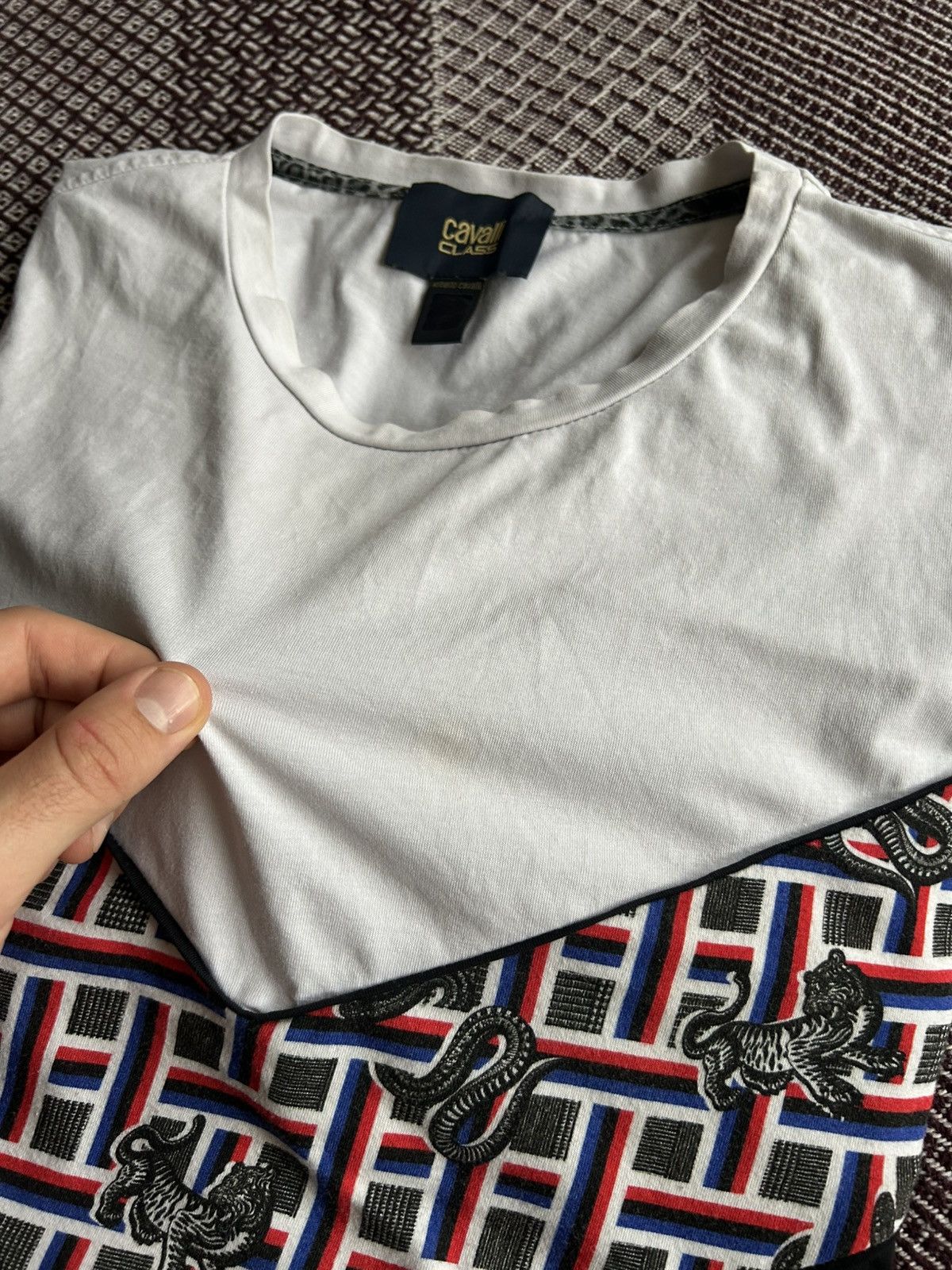 Cavalli Class Roberto Cavalli Class T-shirt Mens Solid Style Tee Size XL Size US XL / EU 56 / 4 - 10 Thumbnail