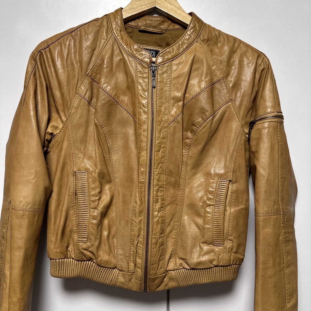 Bershka Leather jacket Bershka vintage rare y2k women japanese brand Size M / US 6-8 / IT 42-44 - 2 Thumbnail