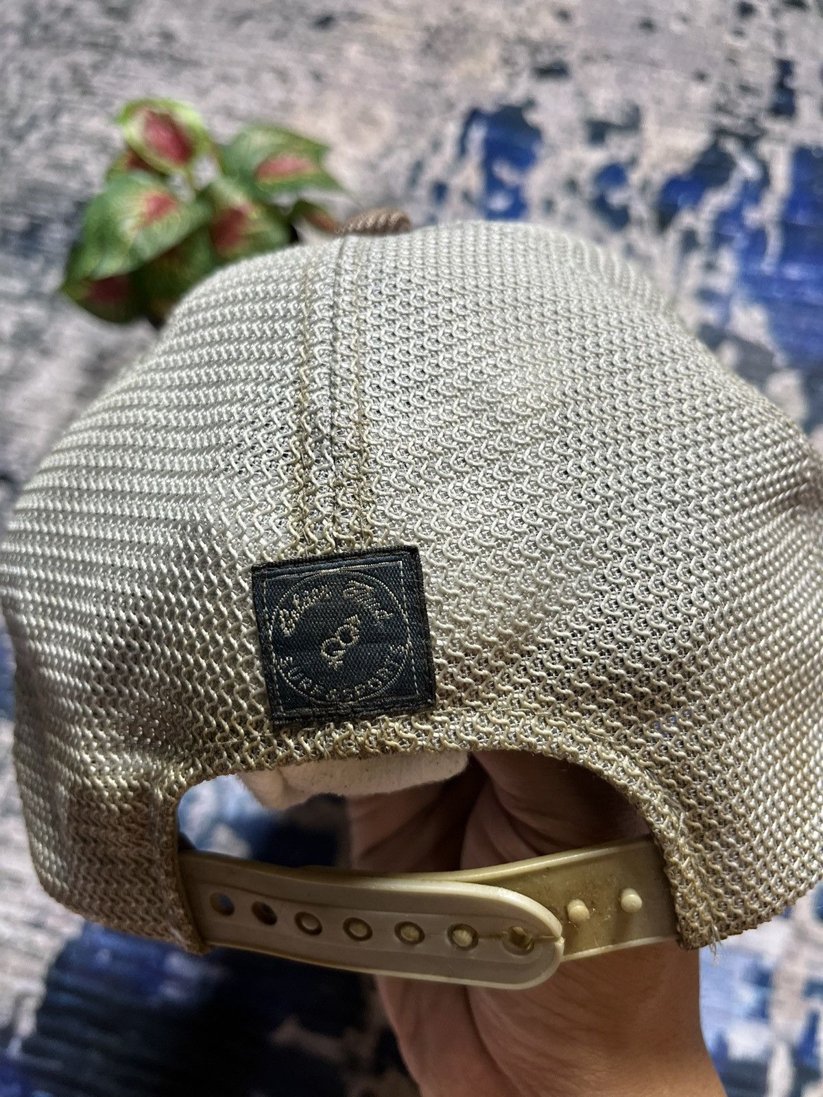 Japanese Brand × Vintage 🔥RARE Vintage Surf Sports “PEACE” Logo Courdroy Cap Japan Size ONE SIZE - 8 Thumbnail