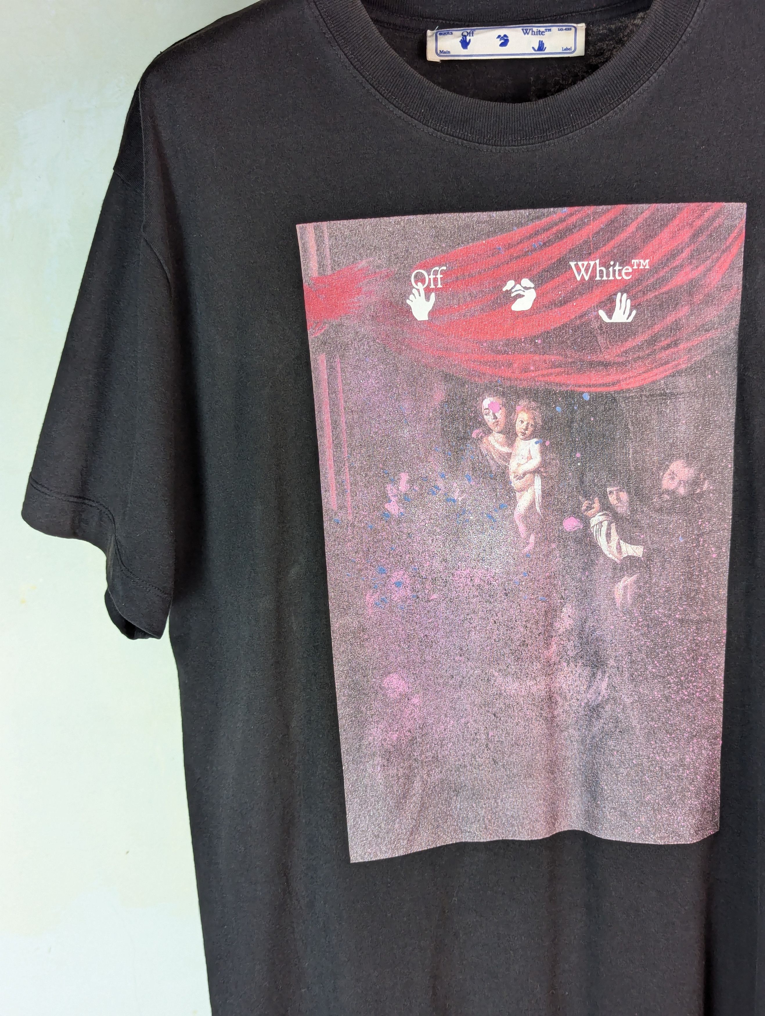 Off-White Off White Caravaggio T Black Xs Oversized Size US S / EU 44-46 / 1 - 3 Thumbnail